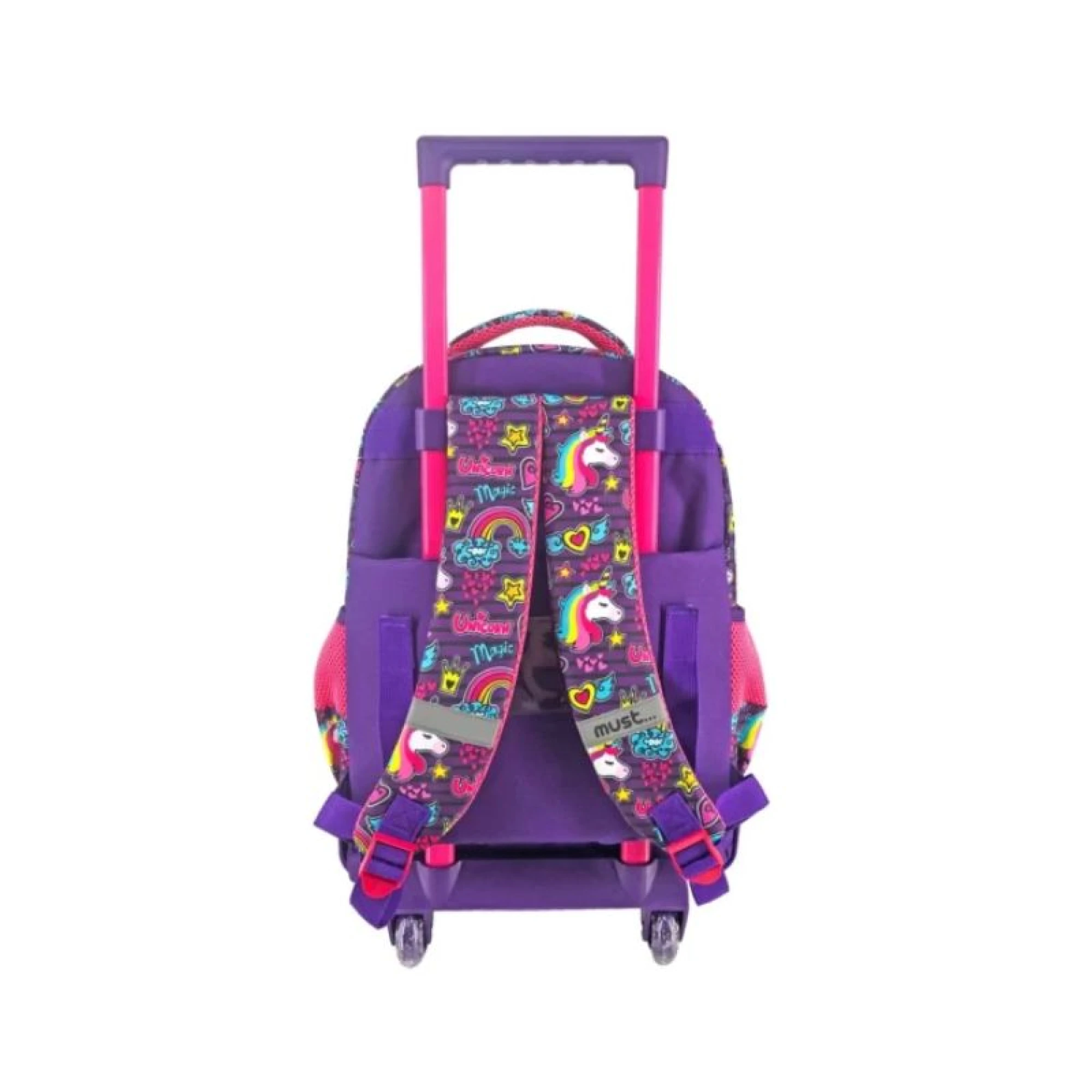 School Trolley Backpack Must Unicorn Hashtag 3 cases
