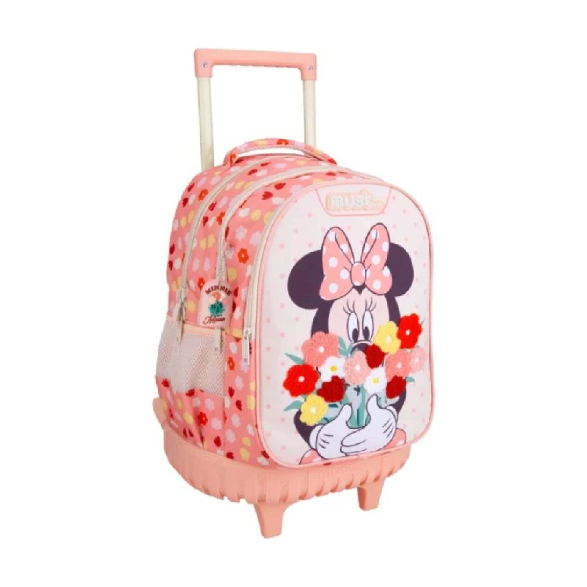 School Trolley Backpack Disney Minnie Mouse Happiness Must 3 Cases