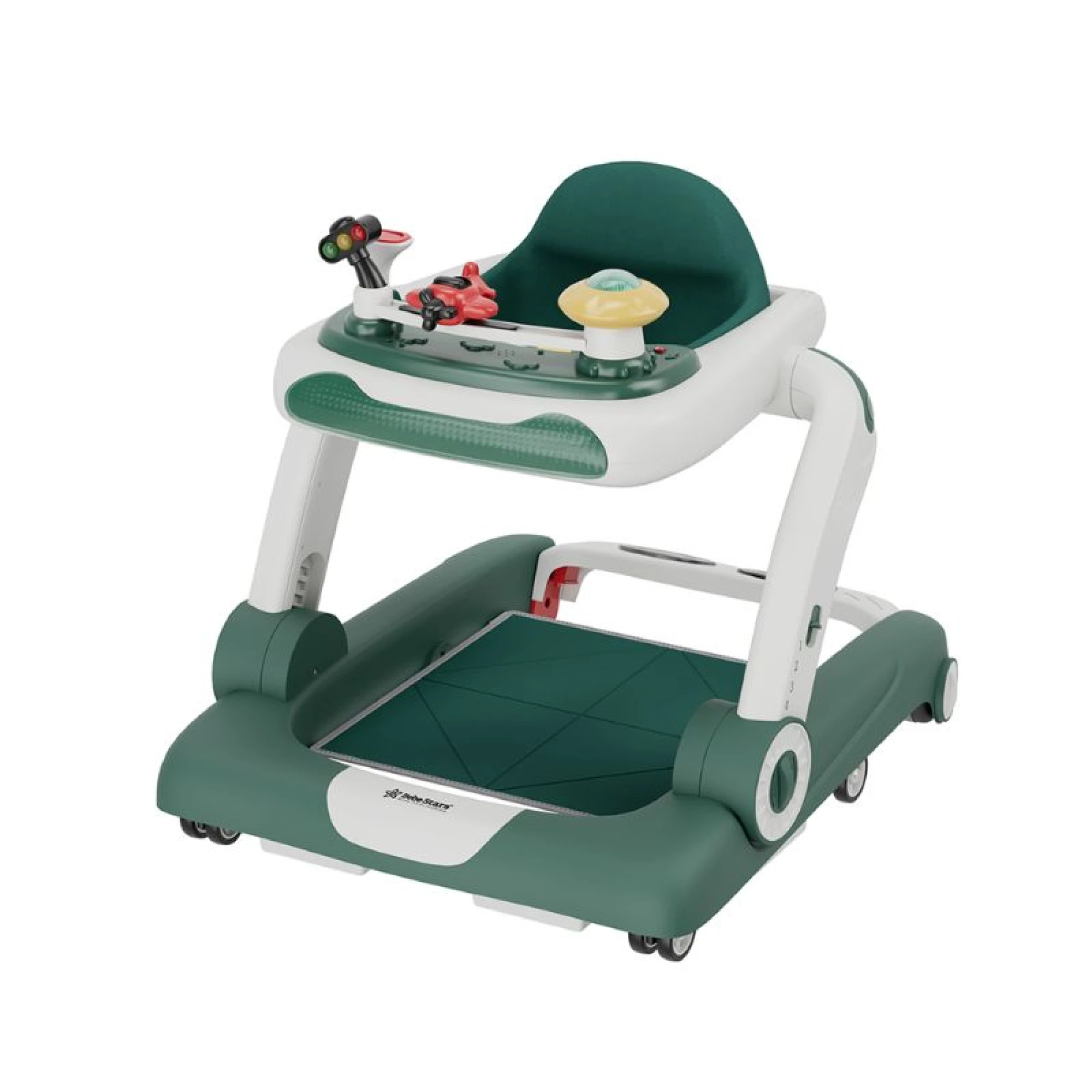 Bebe Stars Baby Walker Airplane 3in1 Pine