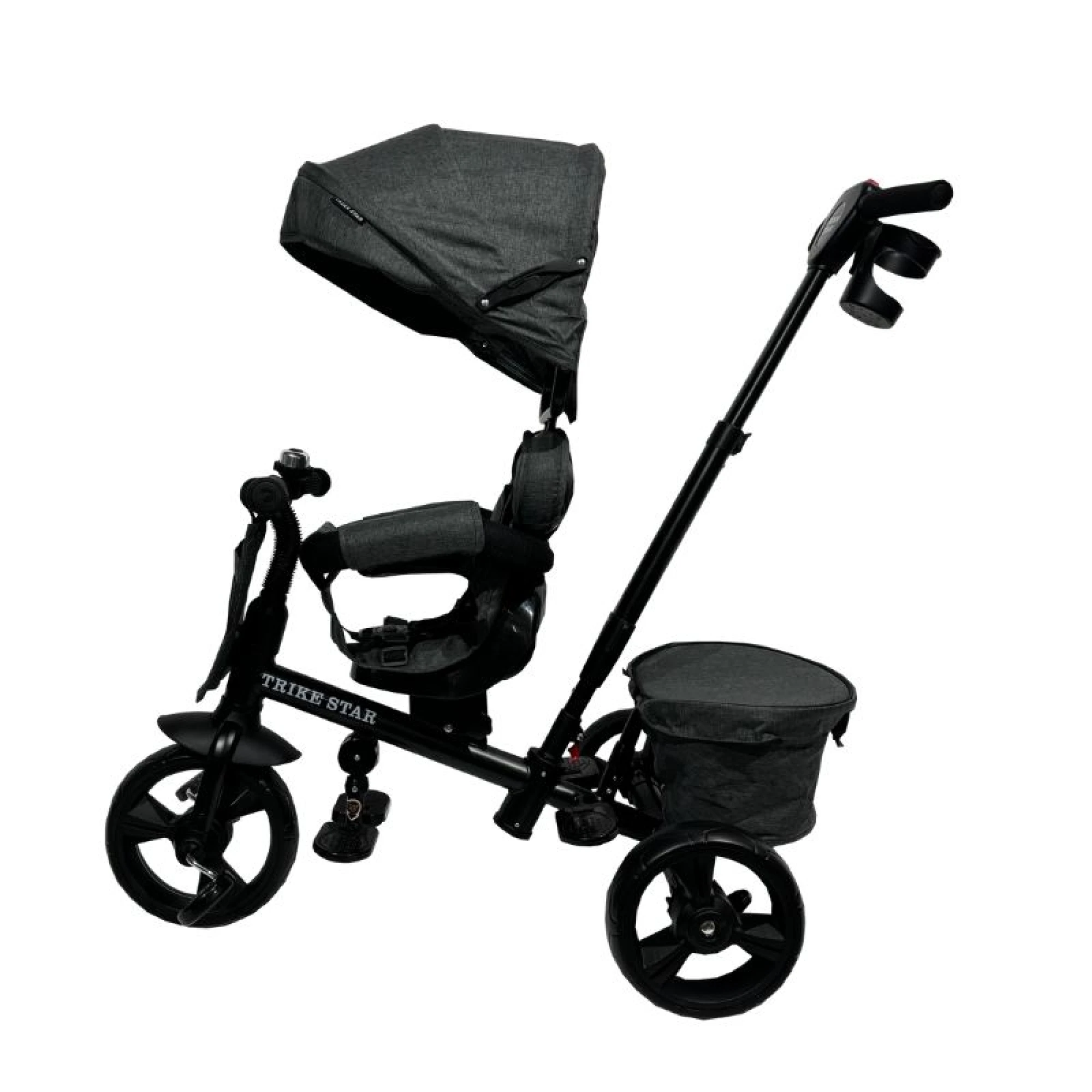 3 in 1 – TrikeStar Tricycle (332) for Kids - Grey