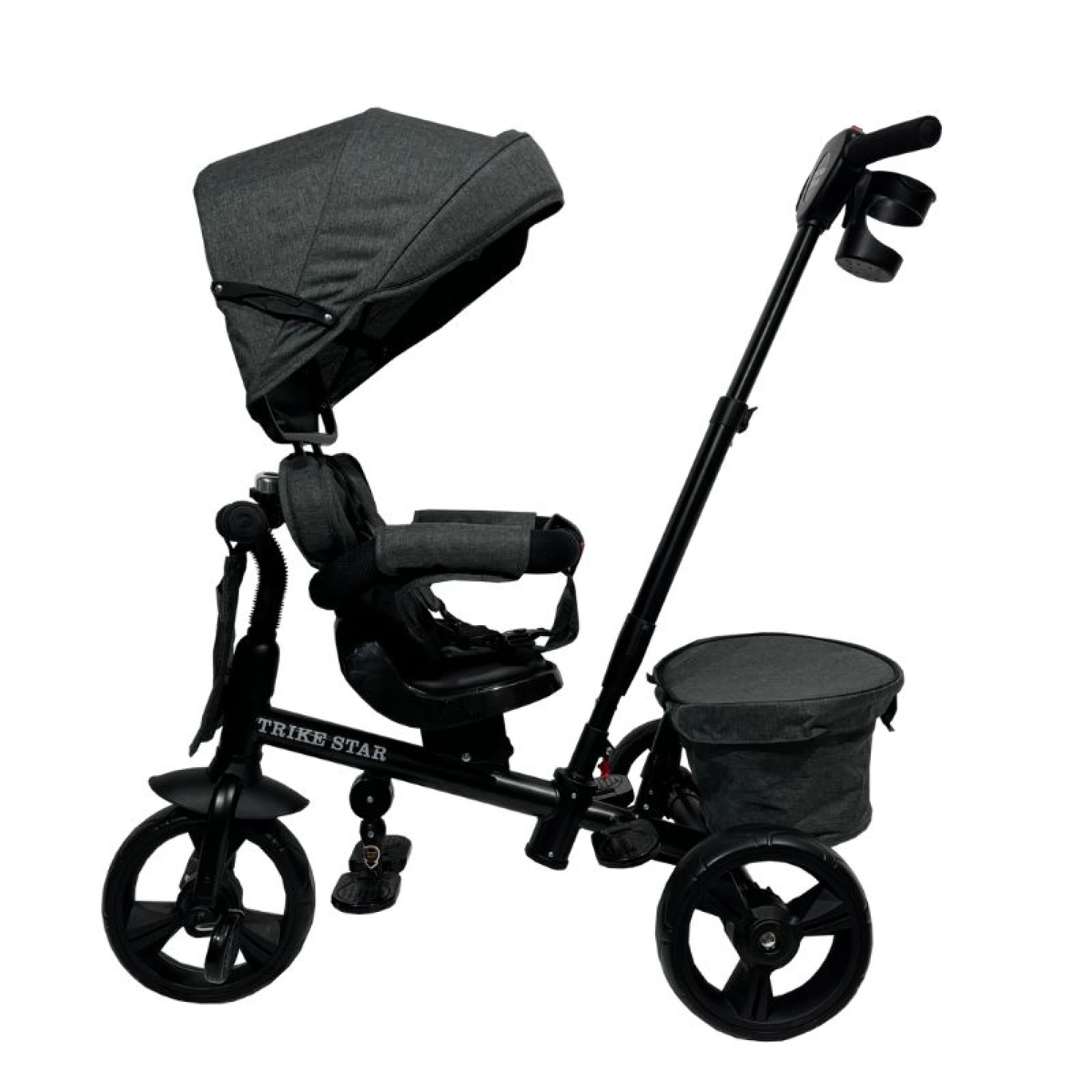 3 in 1 – TrikeStar Tricycle (332) for Kids - Grey