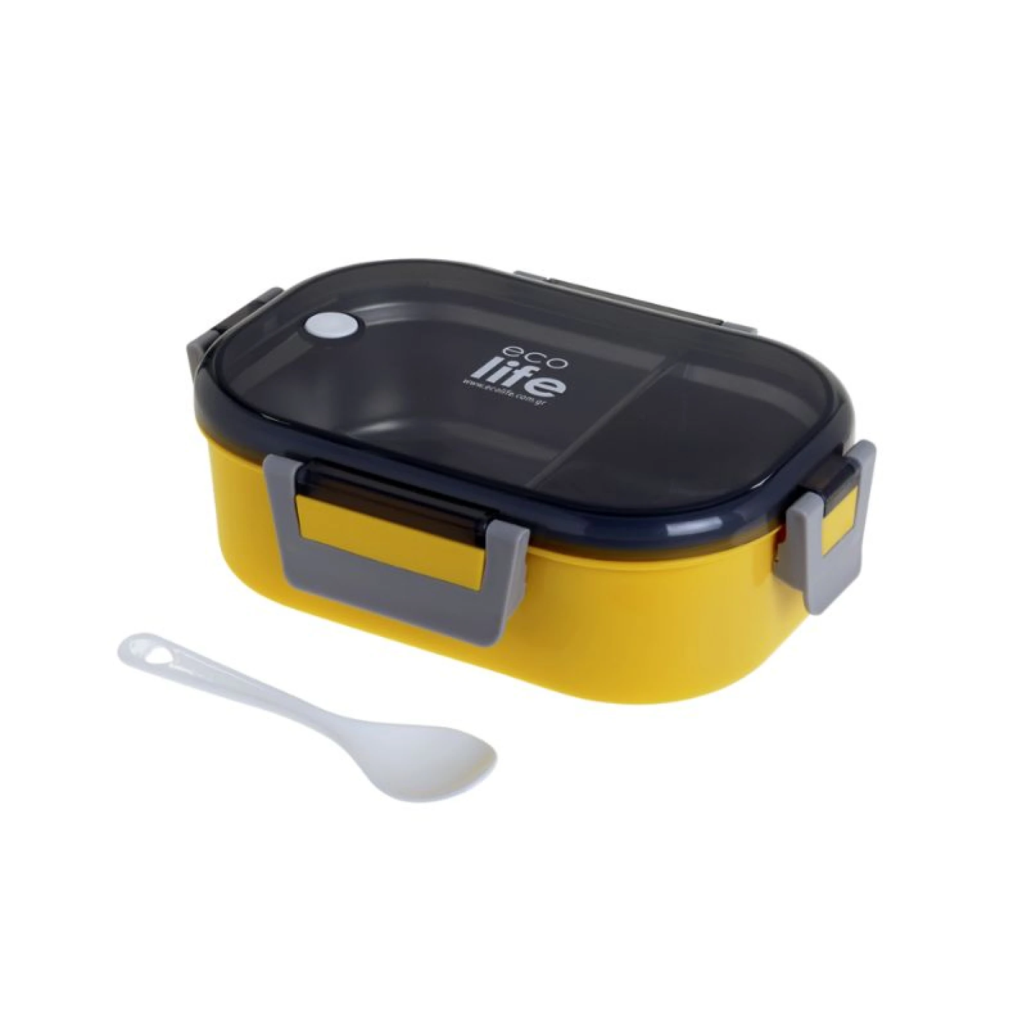 Ecolife Food container 900ml | By division - Yellow