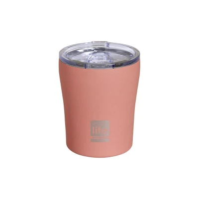 Ecolife (Matte) Coffee Thermos 300ml Pink
