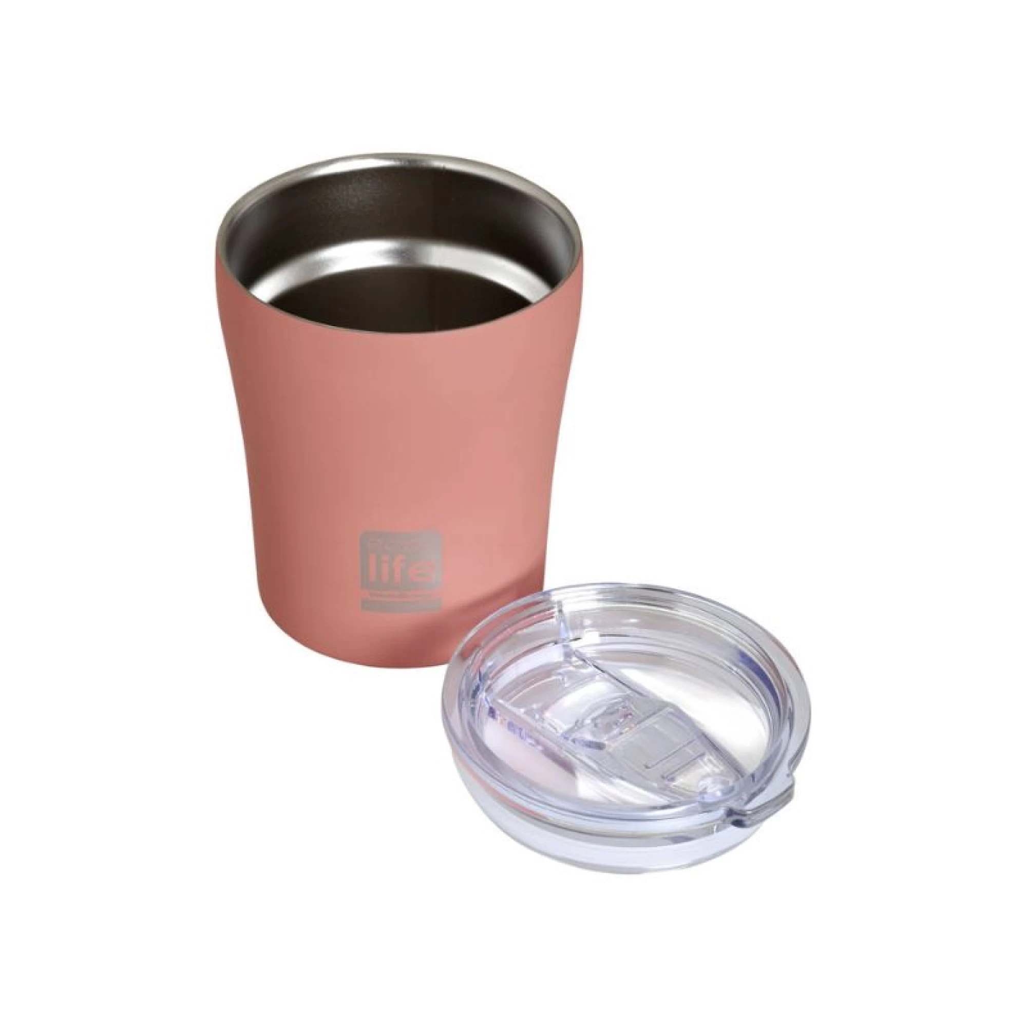 Ecolife (Matte) Coffee Thermos 300ml Pink