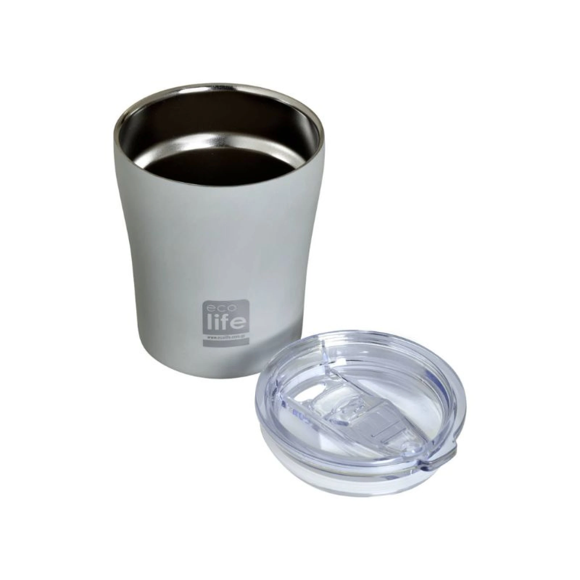 Ecolife (Matte) Coffee Thermos 300ml Grey