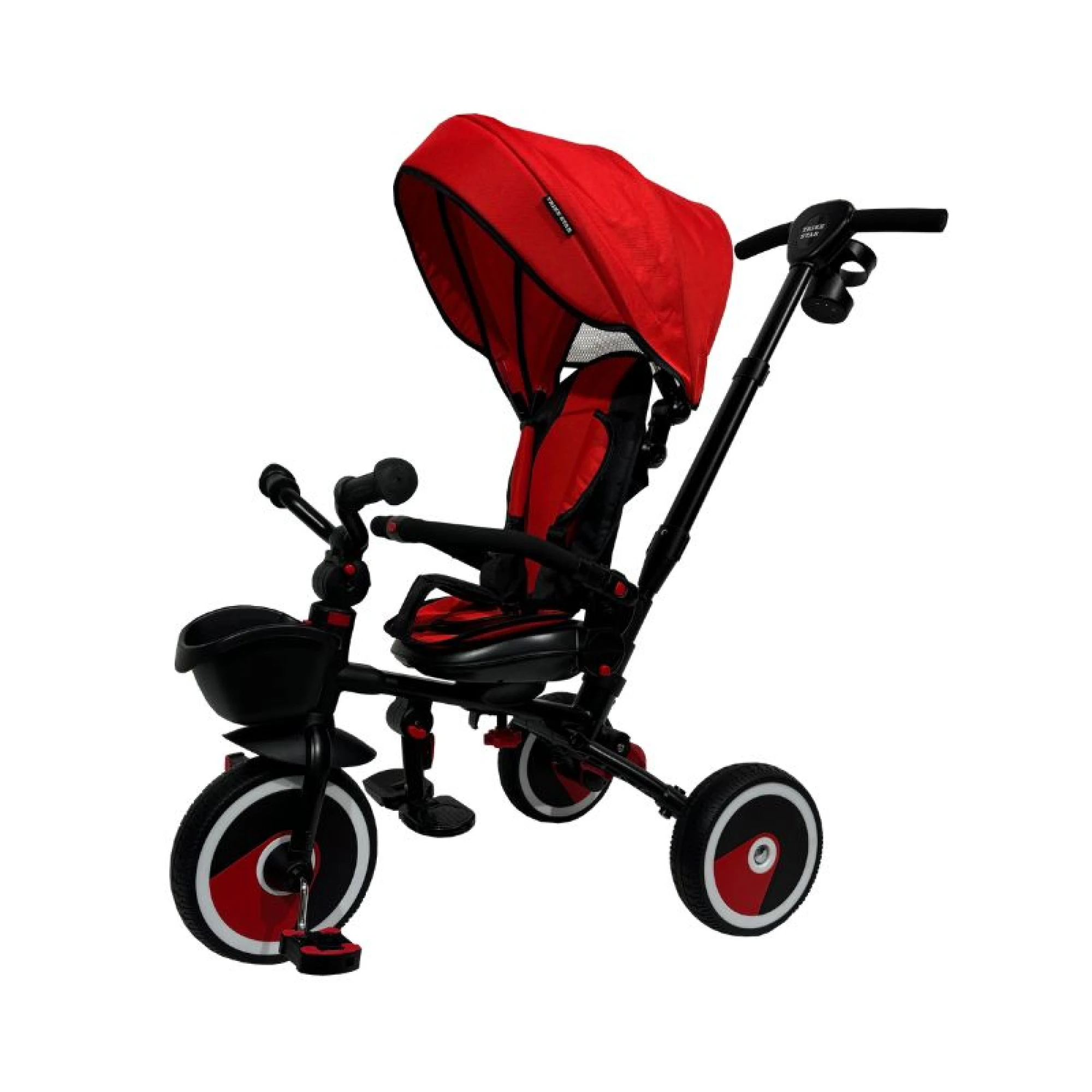 3 in 1 – TrikeStar Tricycle (359) For Kids - Red