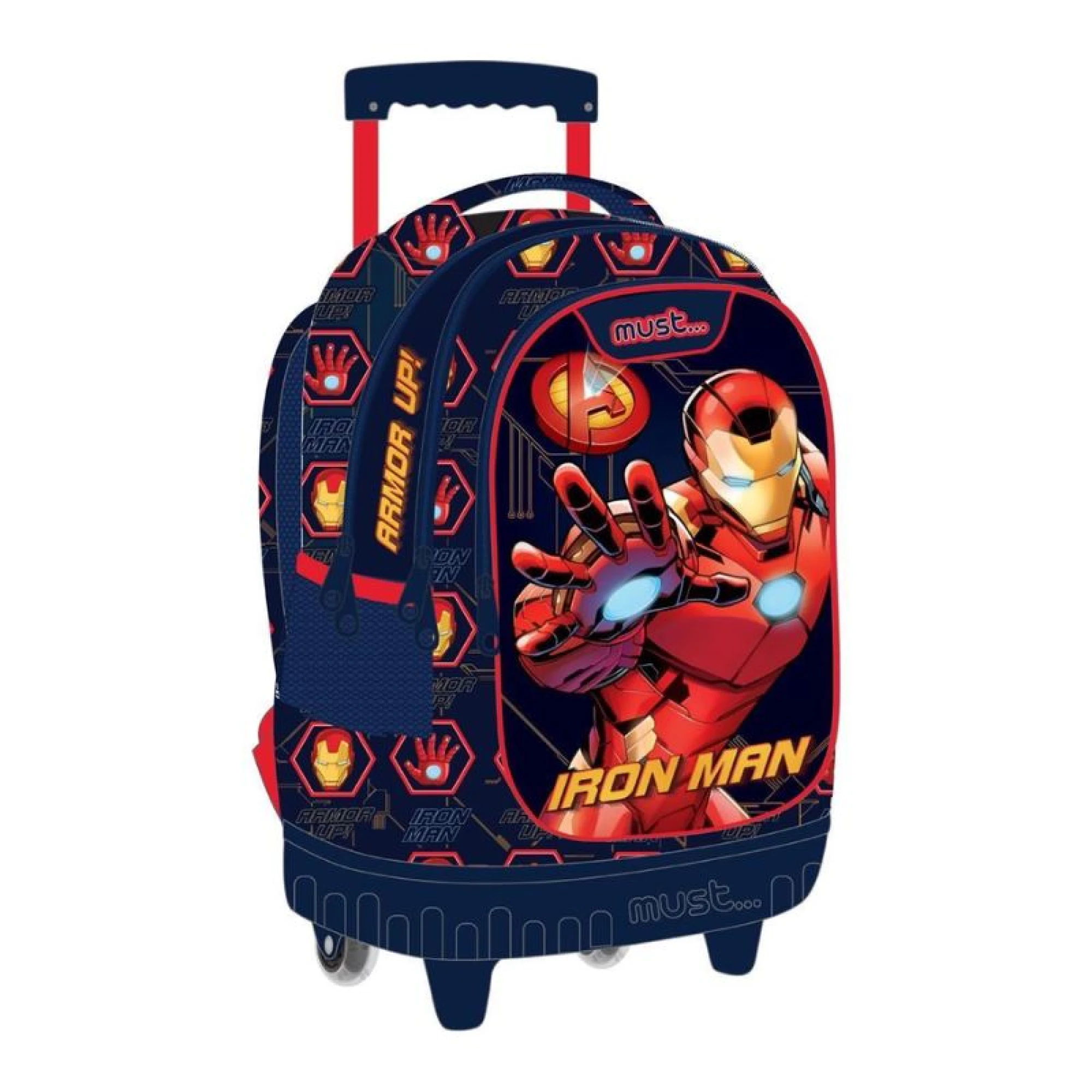 School Trolley Backpack Must Iron Man 3 cases
