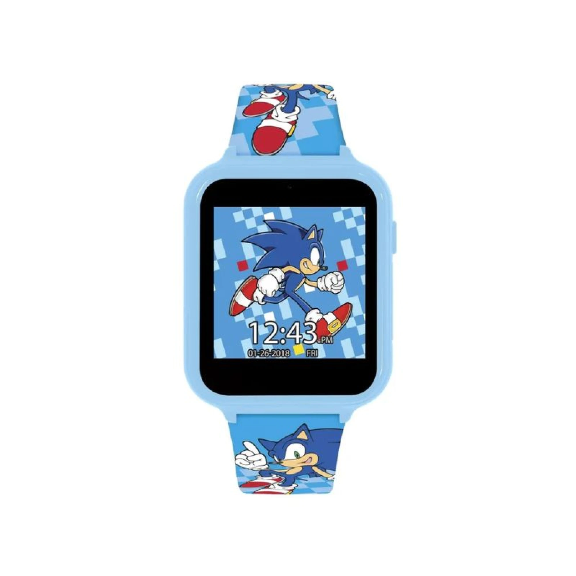 Sonic the Hedgehog Interactive Kids' Silicon Strap Watch
