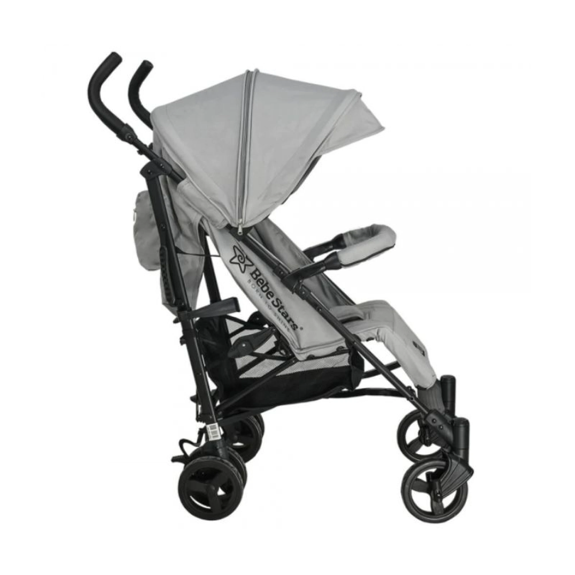 Bebe Star Baby Stroller Buggy Adam Ice Grey