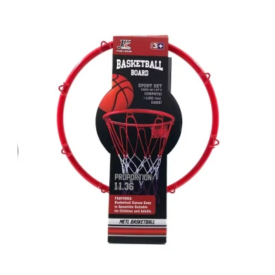 Basketball Hoop and Inflatable Ball Set