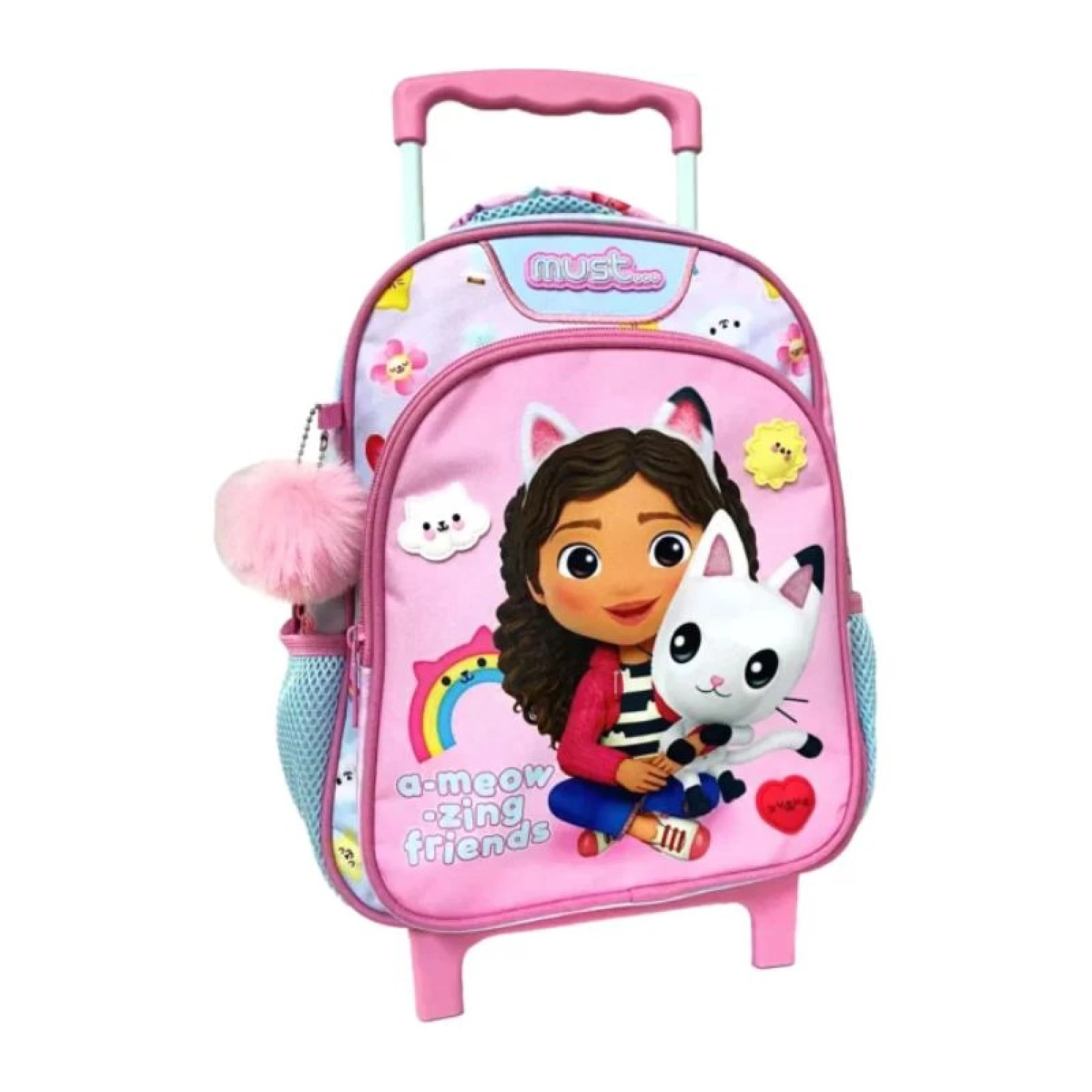 Kindergarten Trolley Bag Gabbys Dollhouse A-Meow-Zing Friends Must 2 cases