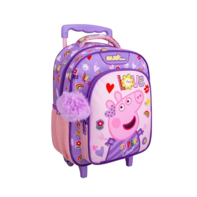 Kindergarten Trolley Bag Peppa Pig Super Cool Must 2 cases