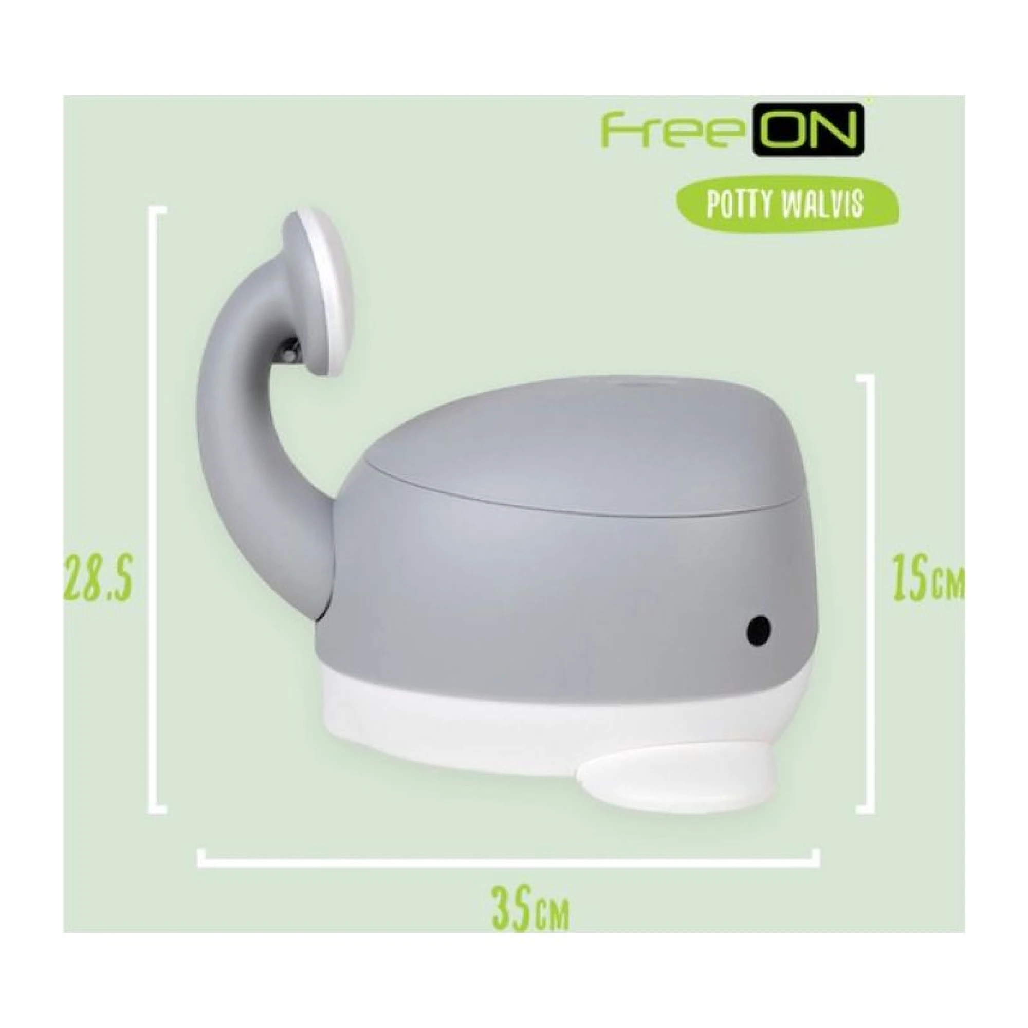 FreeOn Potty Whale - Mint
