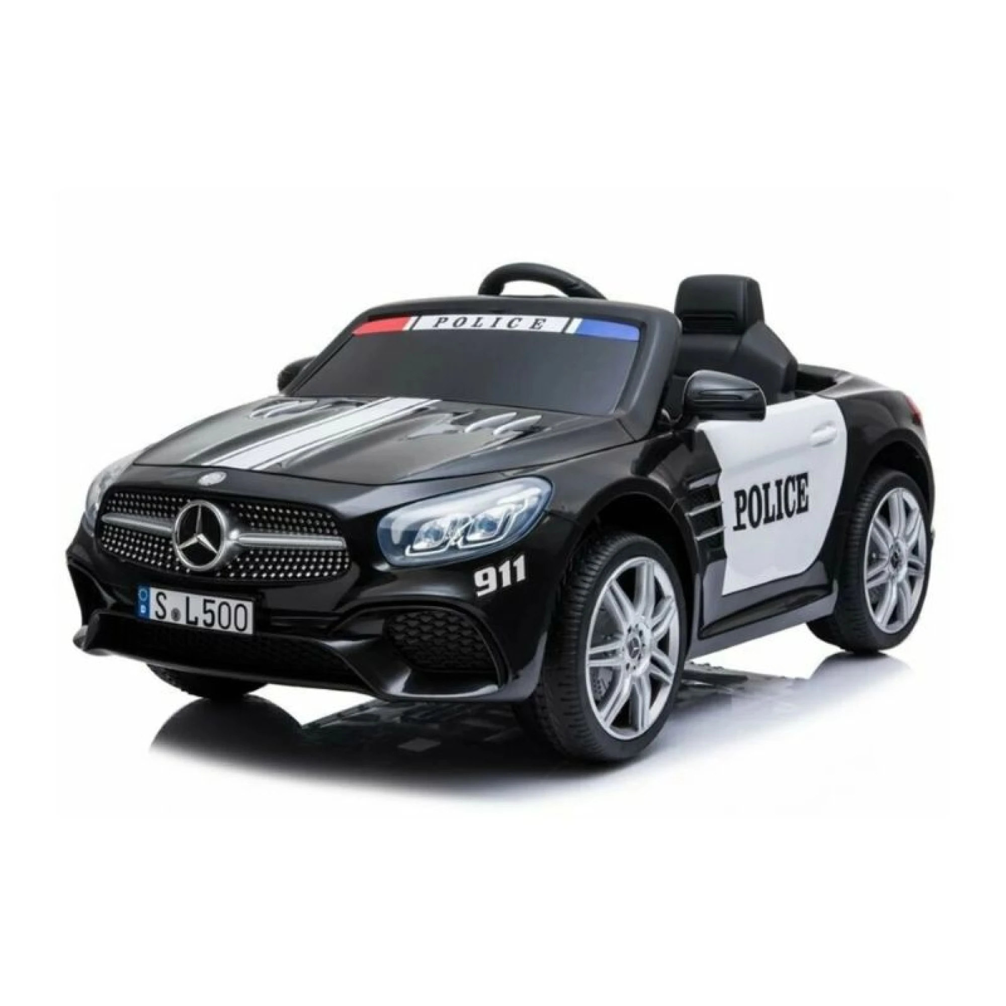 Mercedes Benz SL500 Police Electric Car for Children 12v