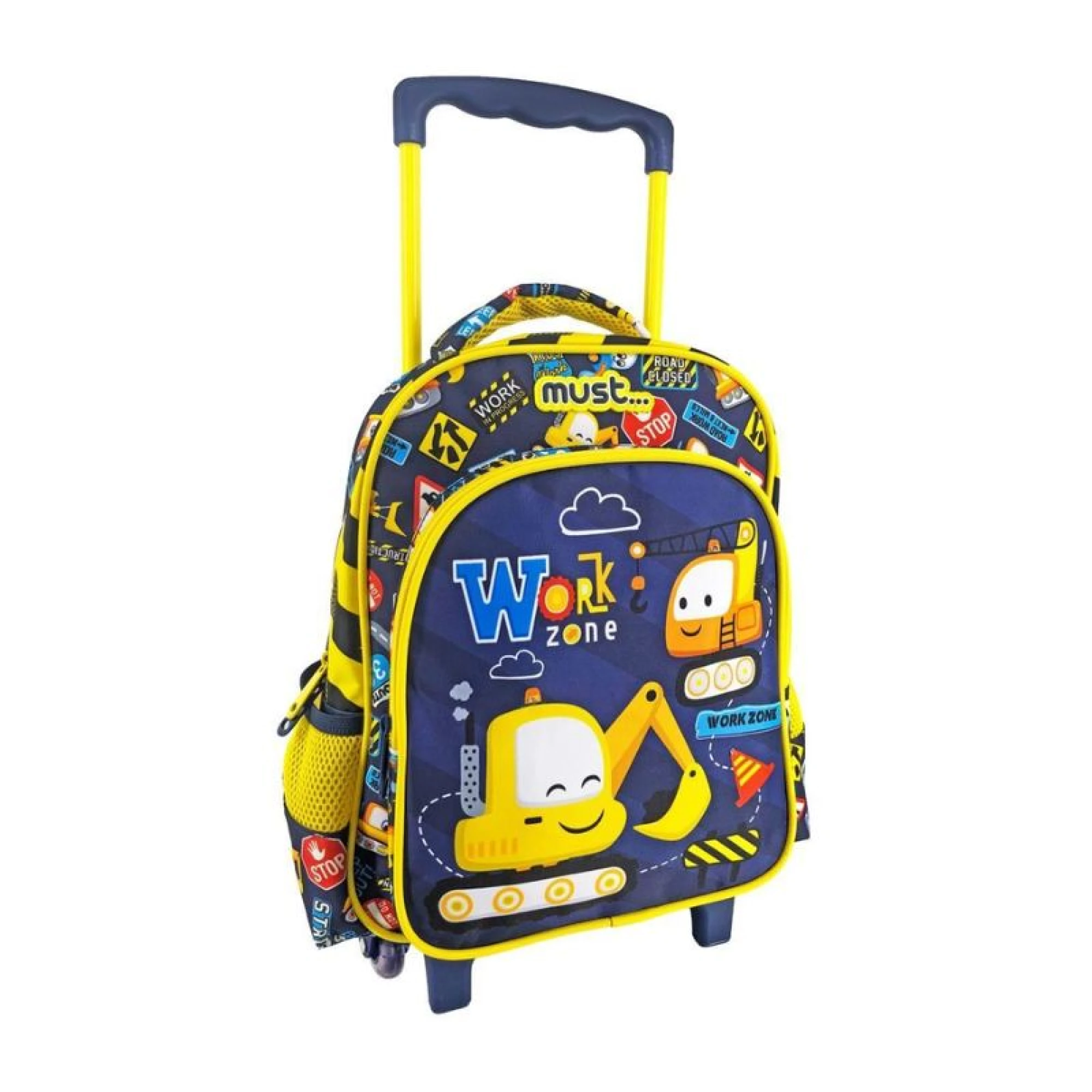 Kindergarten Trolley Bag Must Work Zone with 2 cases