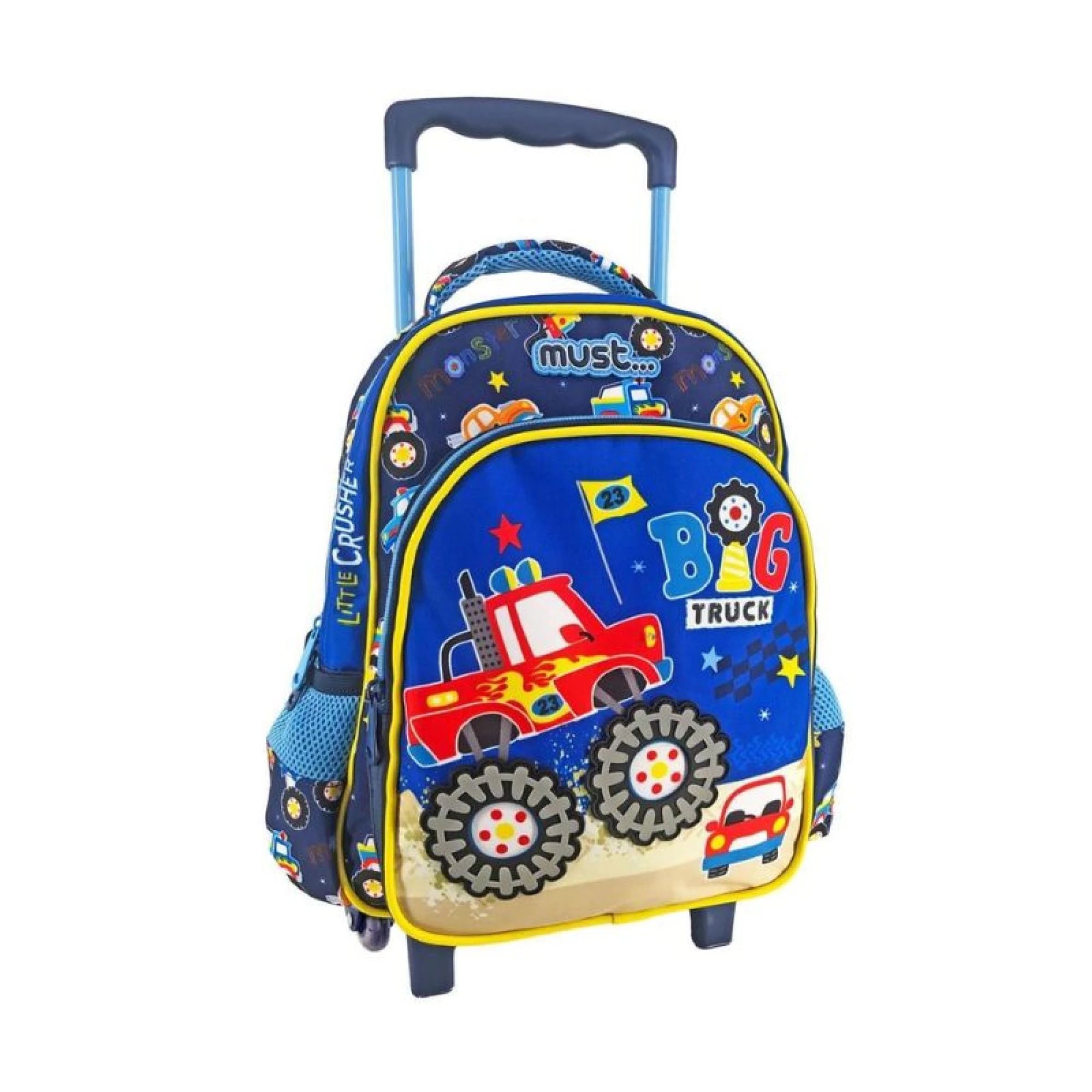 Kindergarten Trolley Bag Must Little Crusher with 2 cases