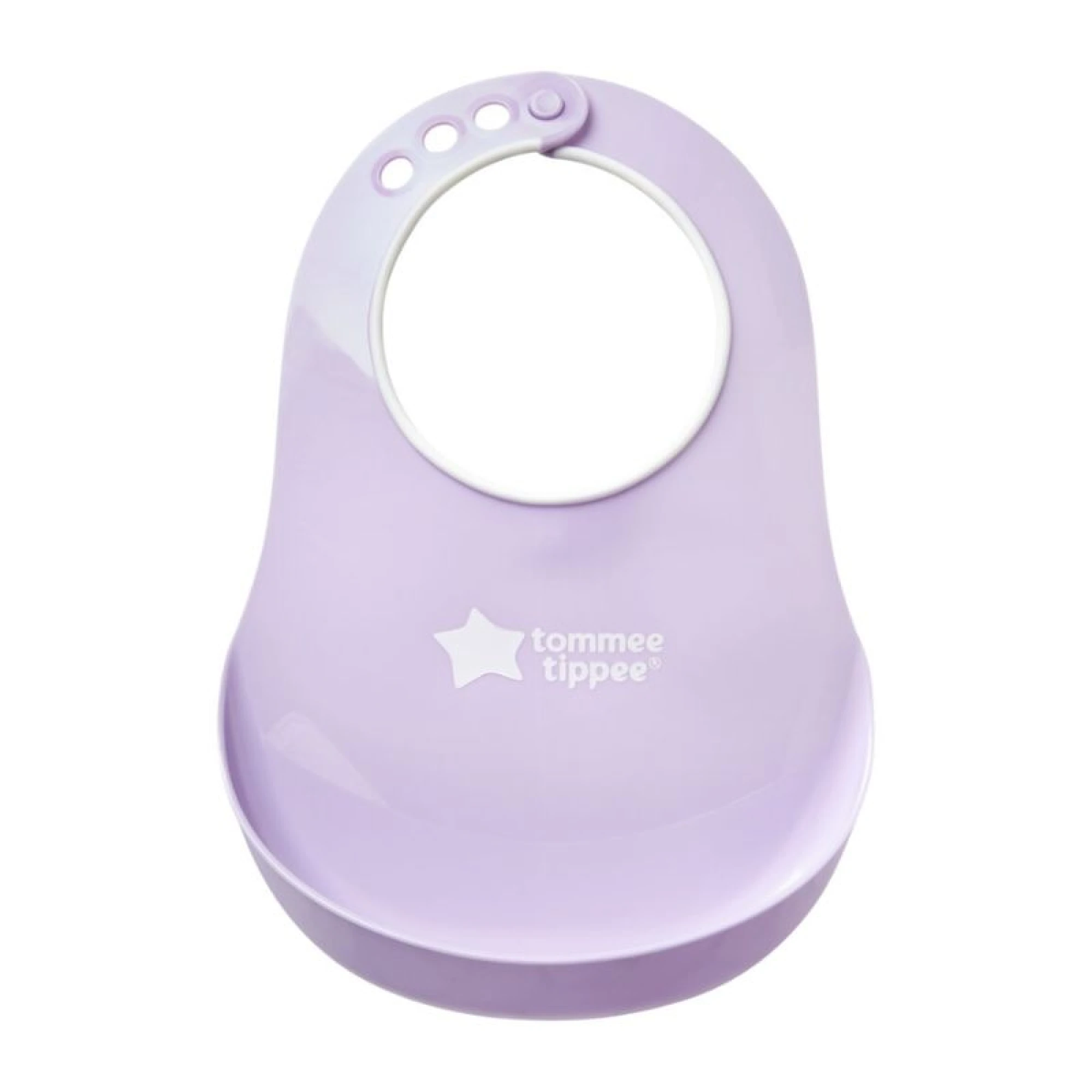 Tommee Tippee Essentials Comfi Neck Bib Purple
