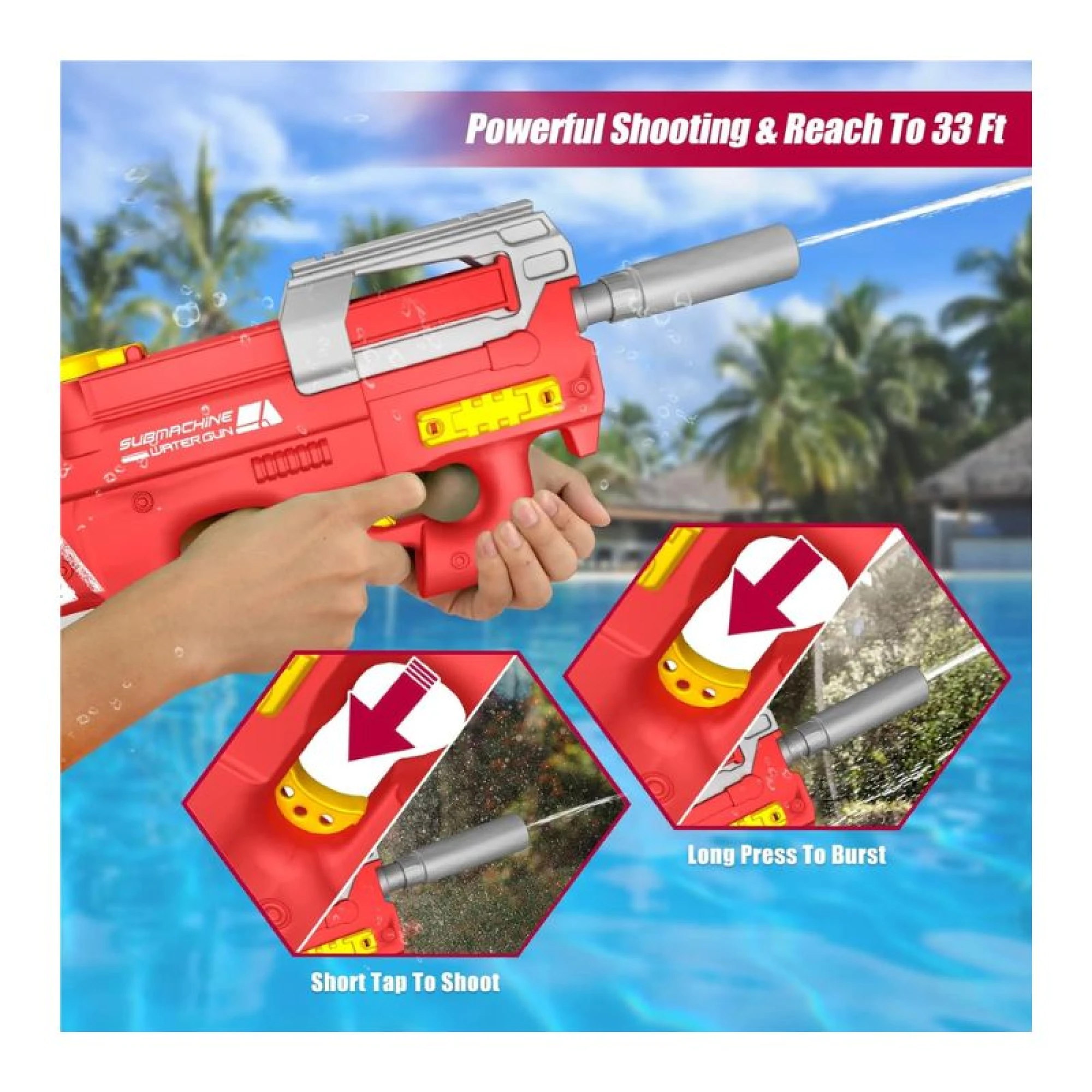 Electric Water Gun for Adults Kids