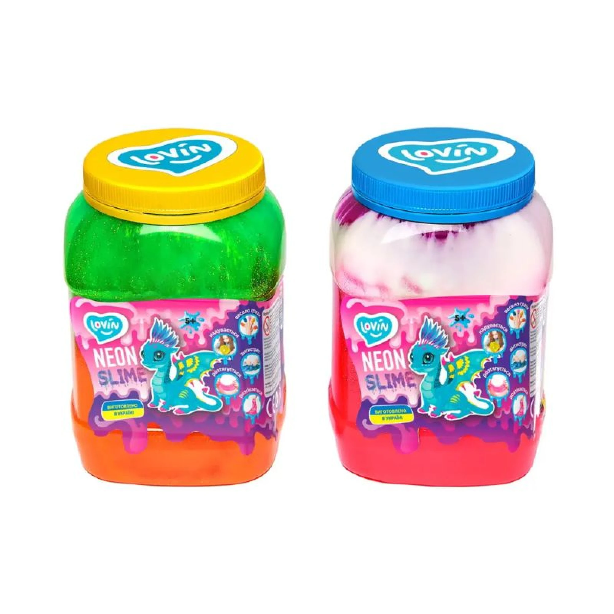 Big slime NEON TM Lovin Antistress toy 1150ml