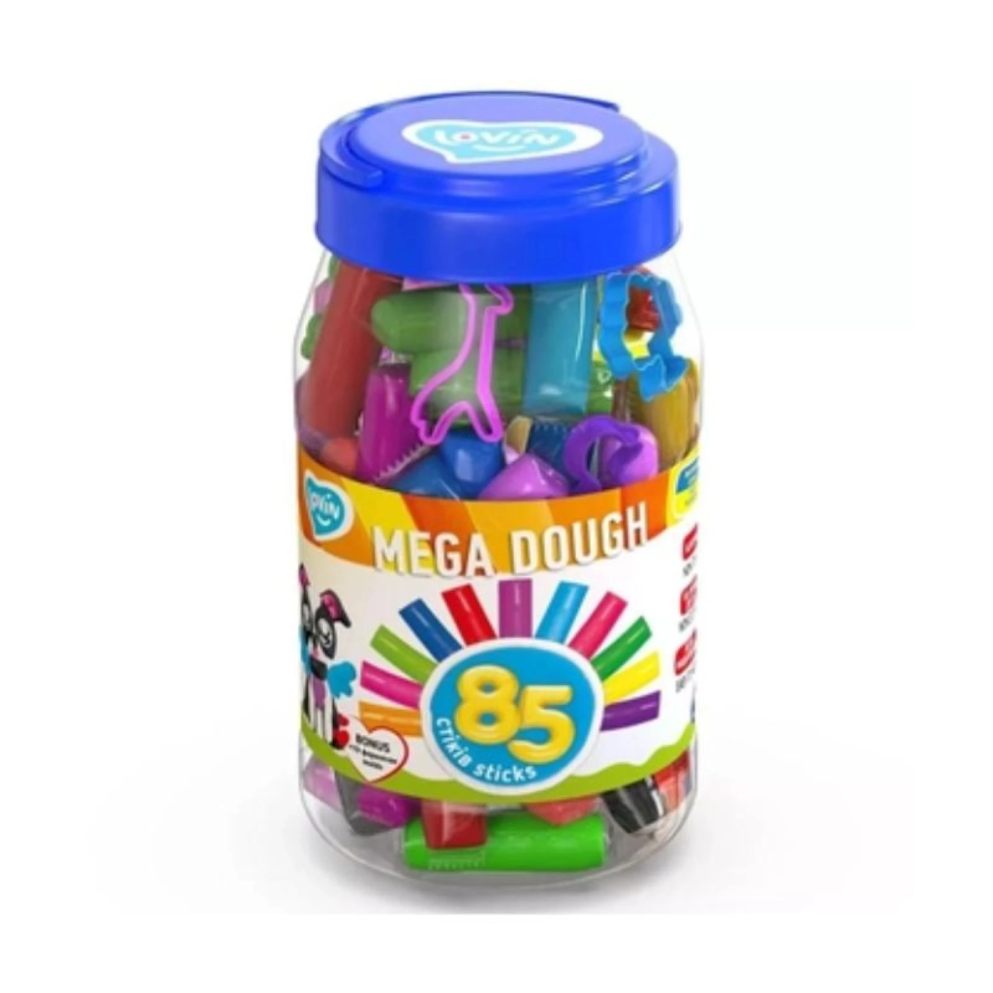 Mega dough 85 sticks TM Lovin Sculpting Set