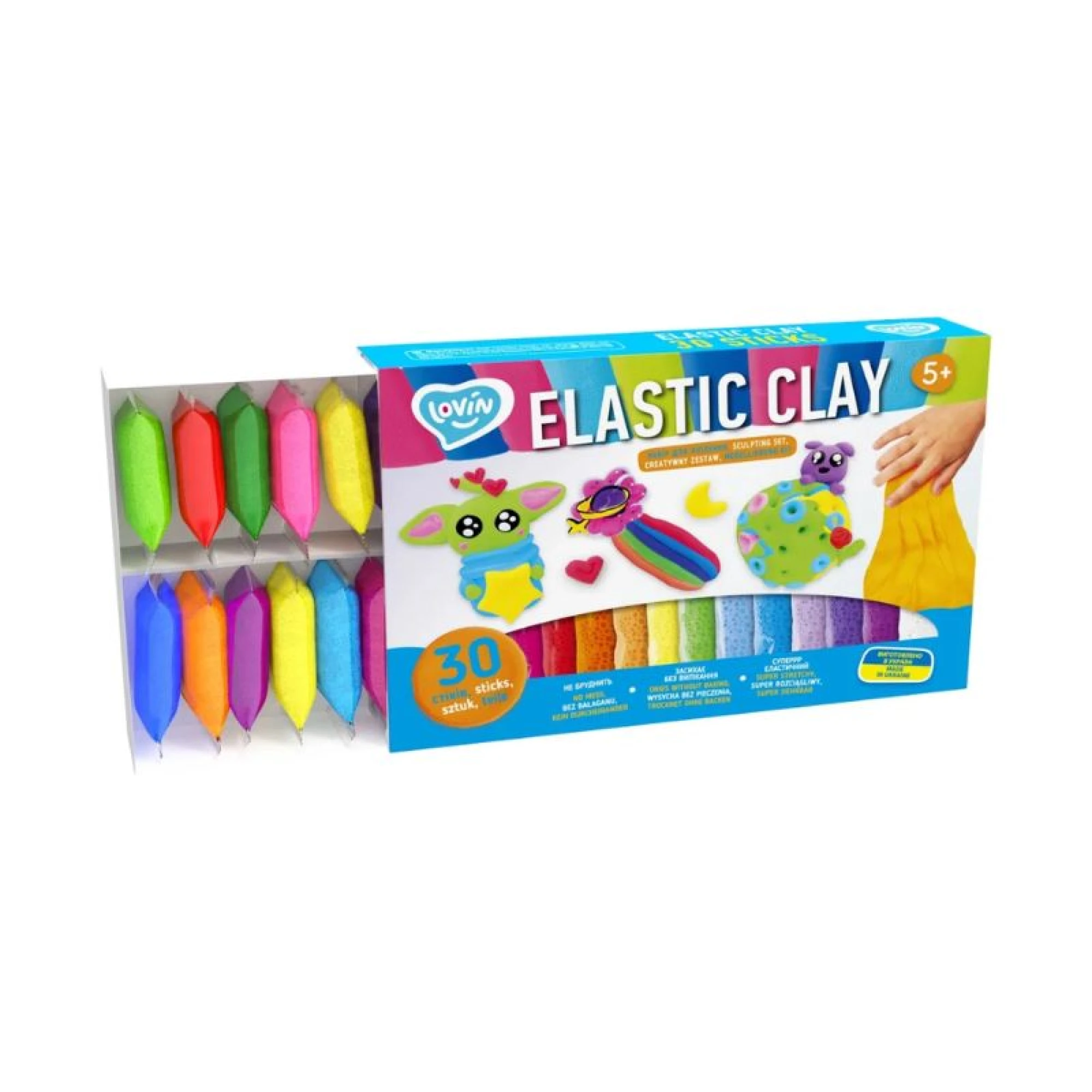 Elastic Clay 30 sticks TM Lovin Air Clay sculpting set
