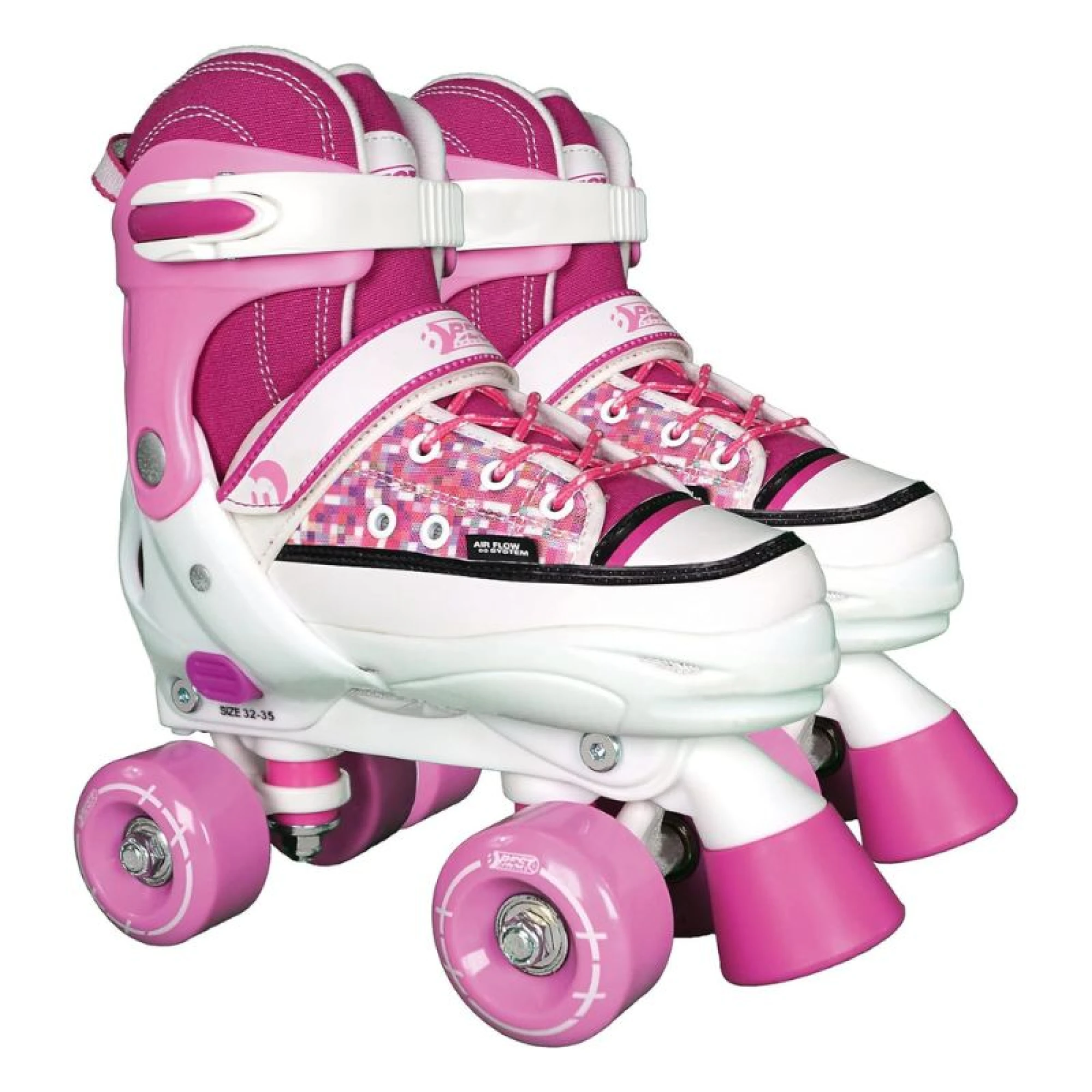 Roller Skates Quad Style Pink size(27-31)