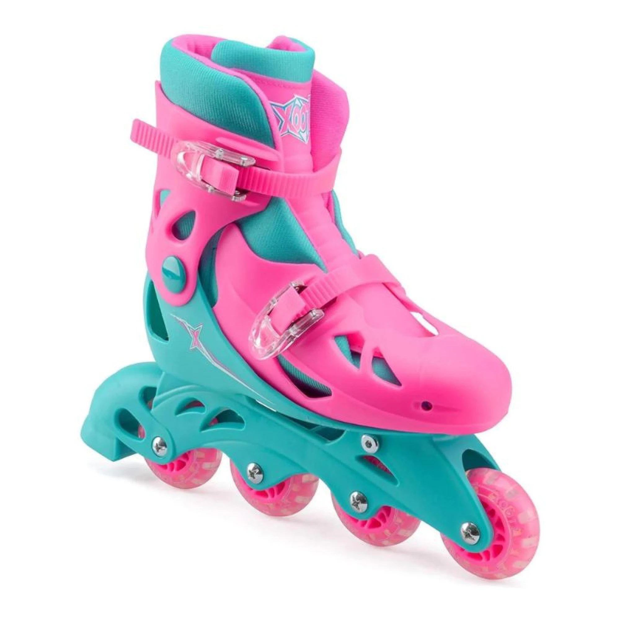 XOOTZ Inline Skates Girls Pink Size Small (27-31)