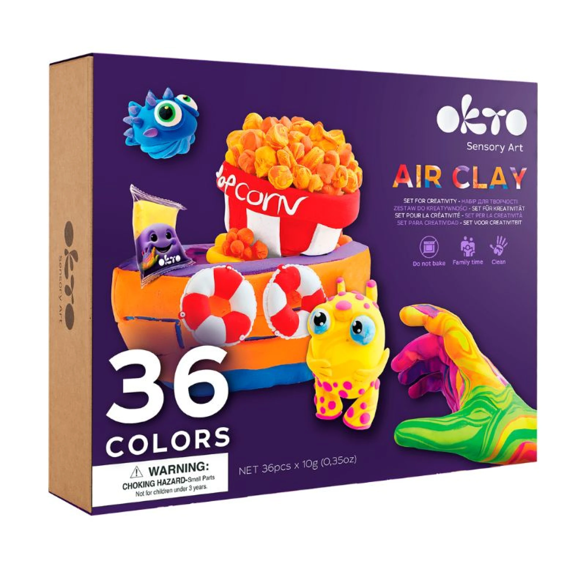 36 colors ТМ ОКТО Set for creativity 70149