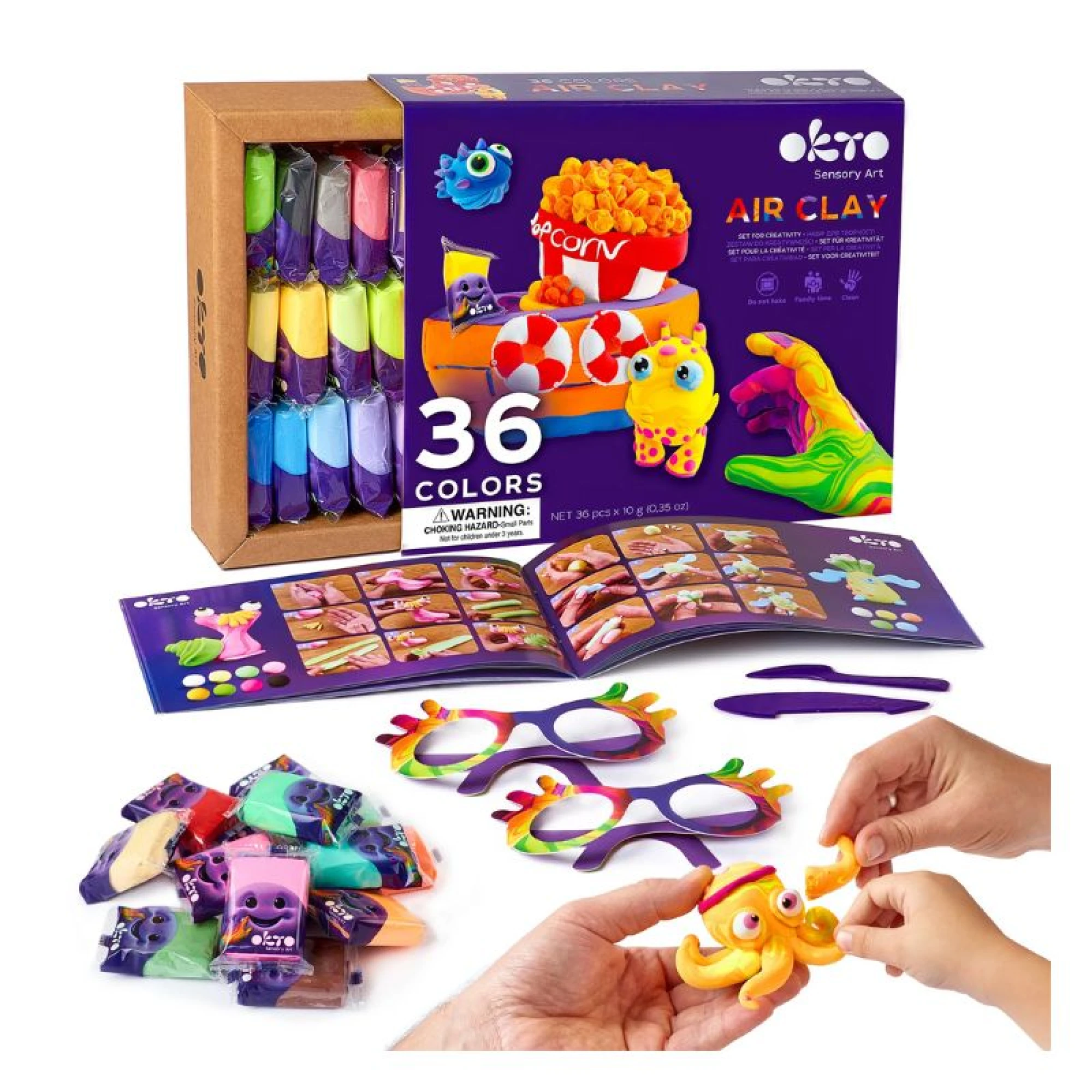36 colors ТМ ОКТО Set for creativity 70149
