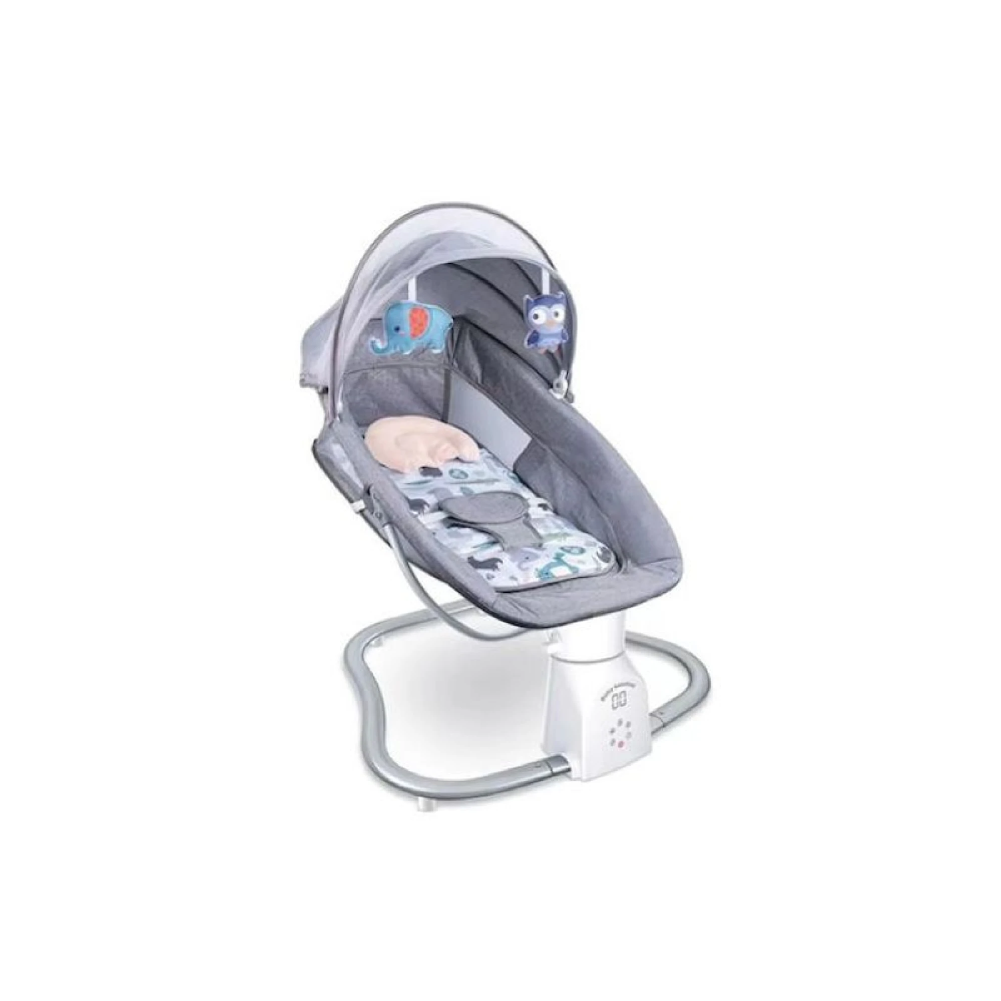 Lazarid Electric Baby Relax with Music Grey