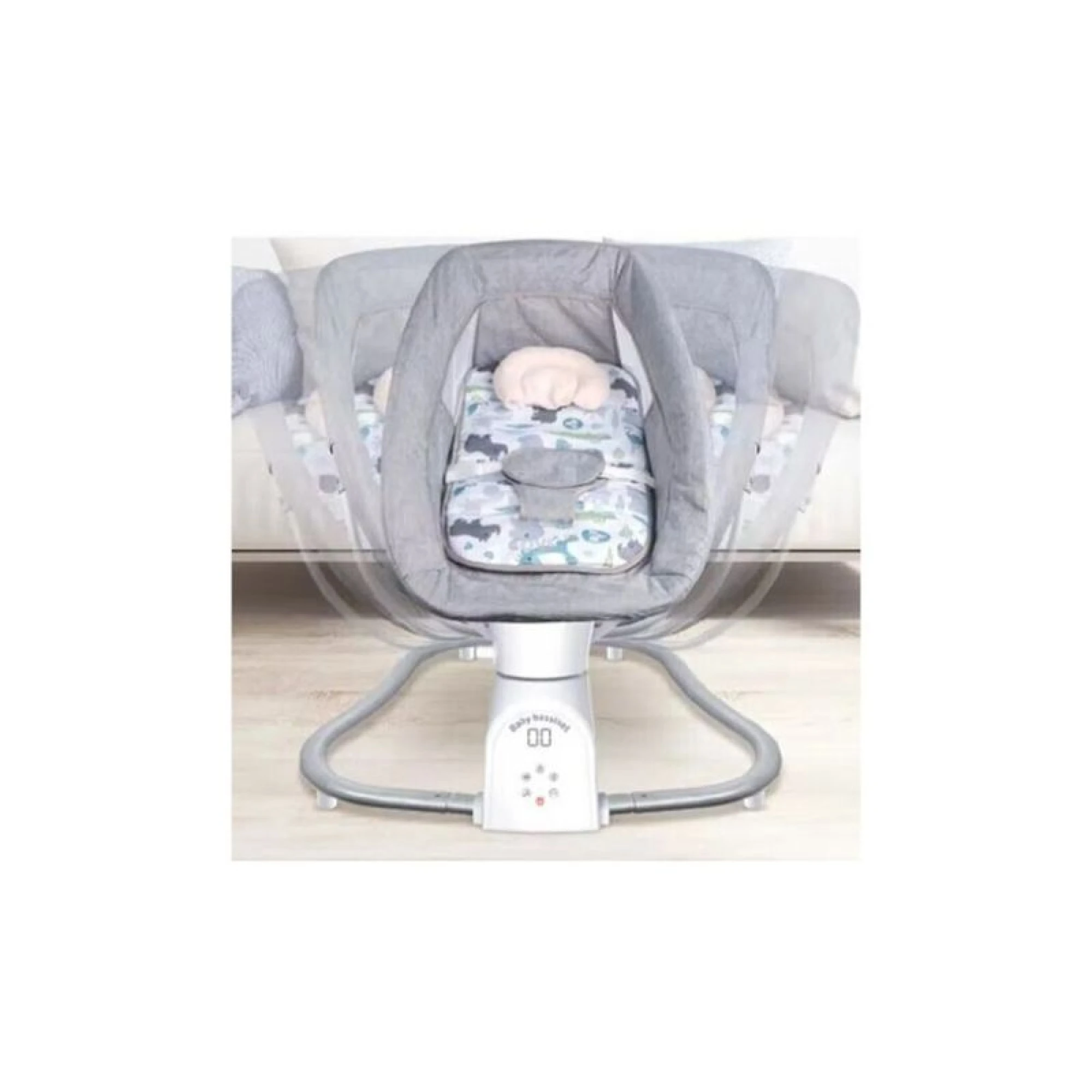 Lazarid Electric Baby Relax with Music Grey