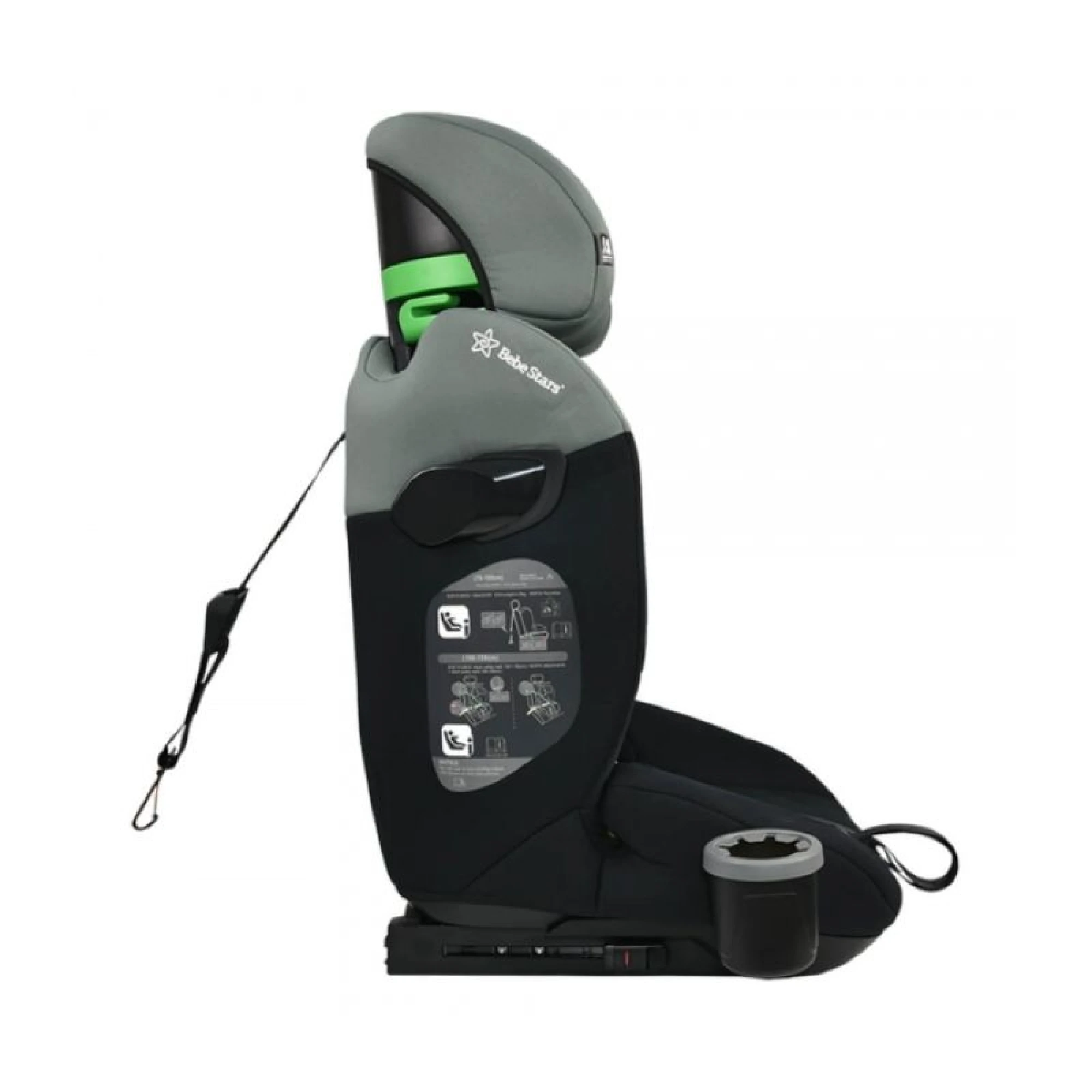 Bebe Stars Car Seat Compass Isofix i-Size Olive