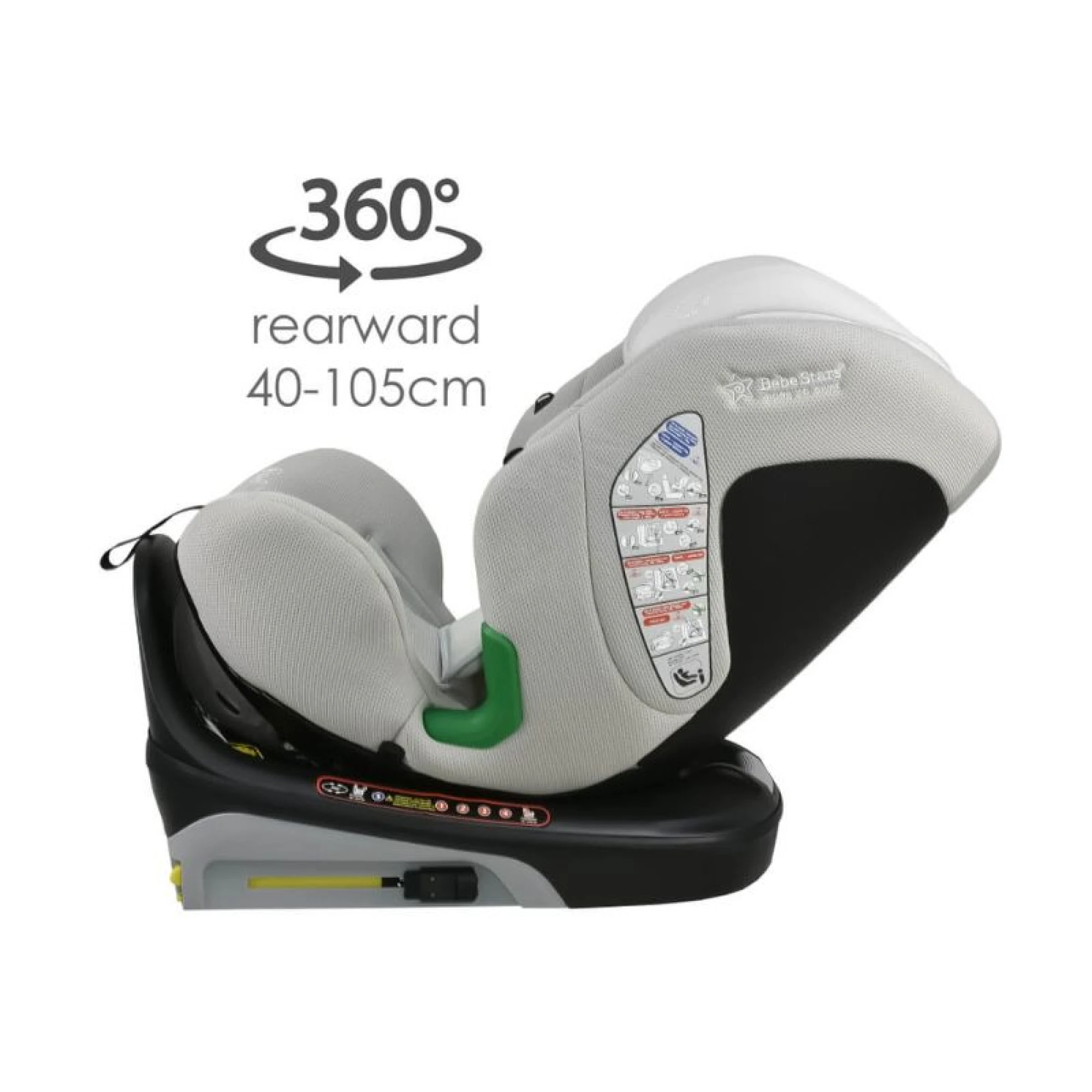 Bebe Stars Car Seat Nobile i-Size 360° Vanila Ice