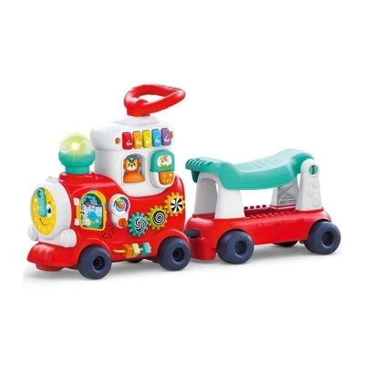 Hola 4 In 1 Smart Learning Push &amp; Ride Train