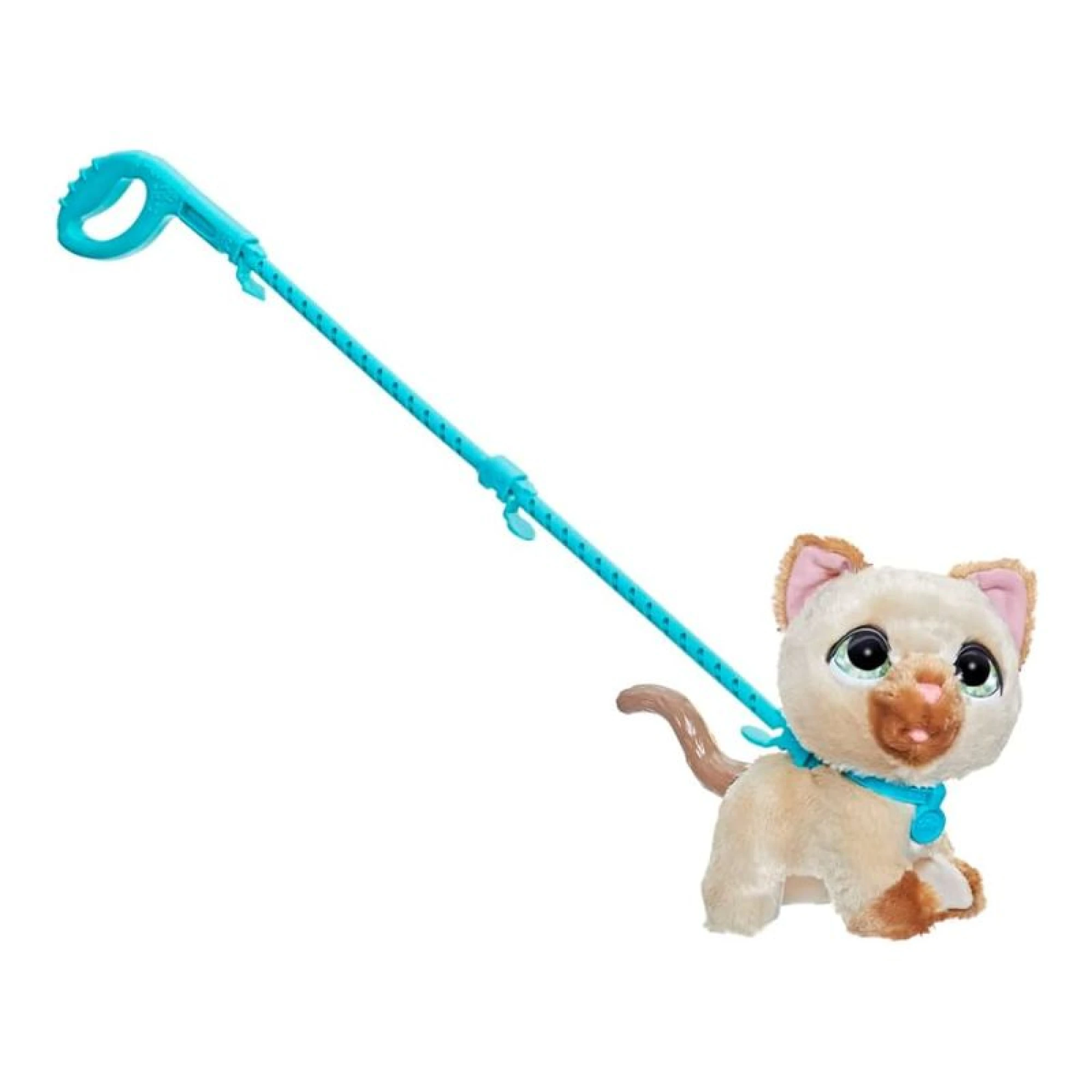FurReal friends Walkalots Large Racker Interactive Toy Cat for Walking with Sounds and Reactions