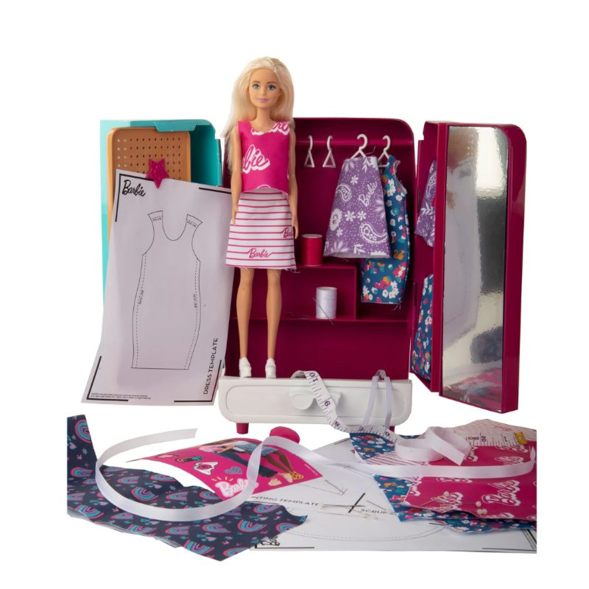 Barbie Crafting Fashion Wardrobe