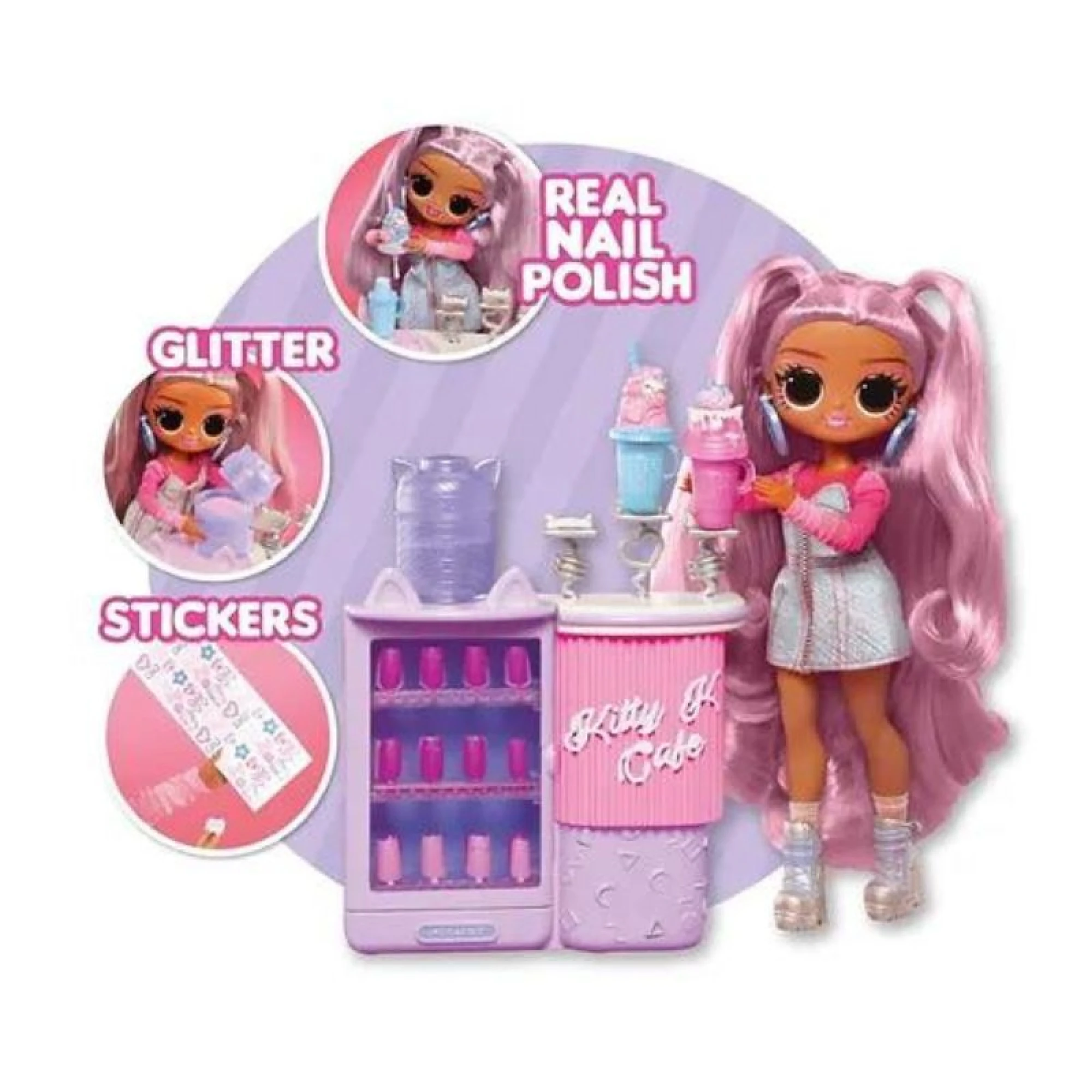 LOL Surprise OMG Sweet Nails - Studio Sweet Nails Kitty K Café