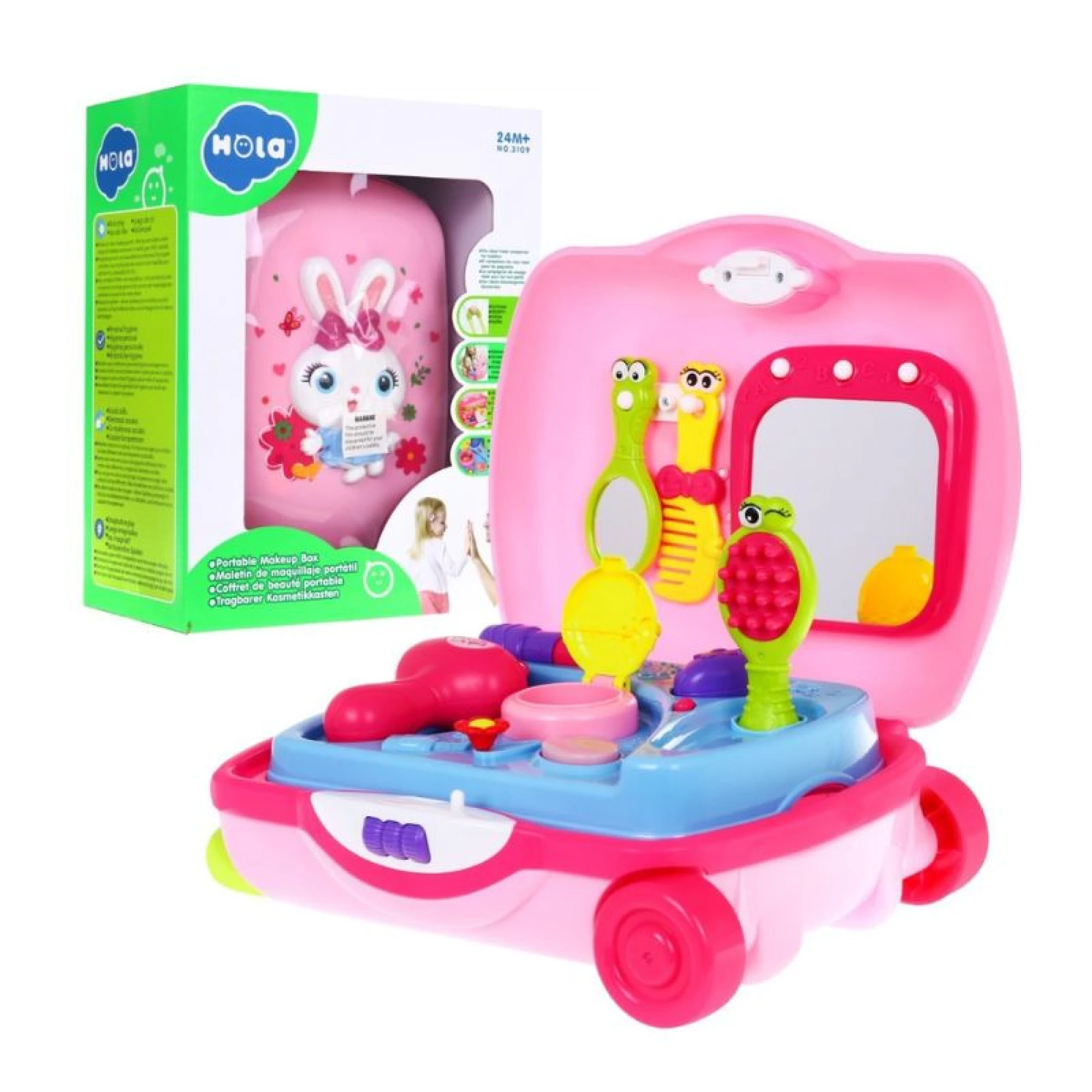 Hola Portable Makeup Box