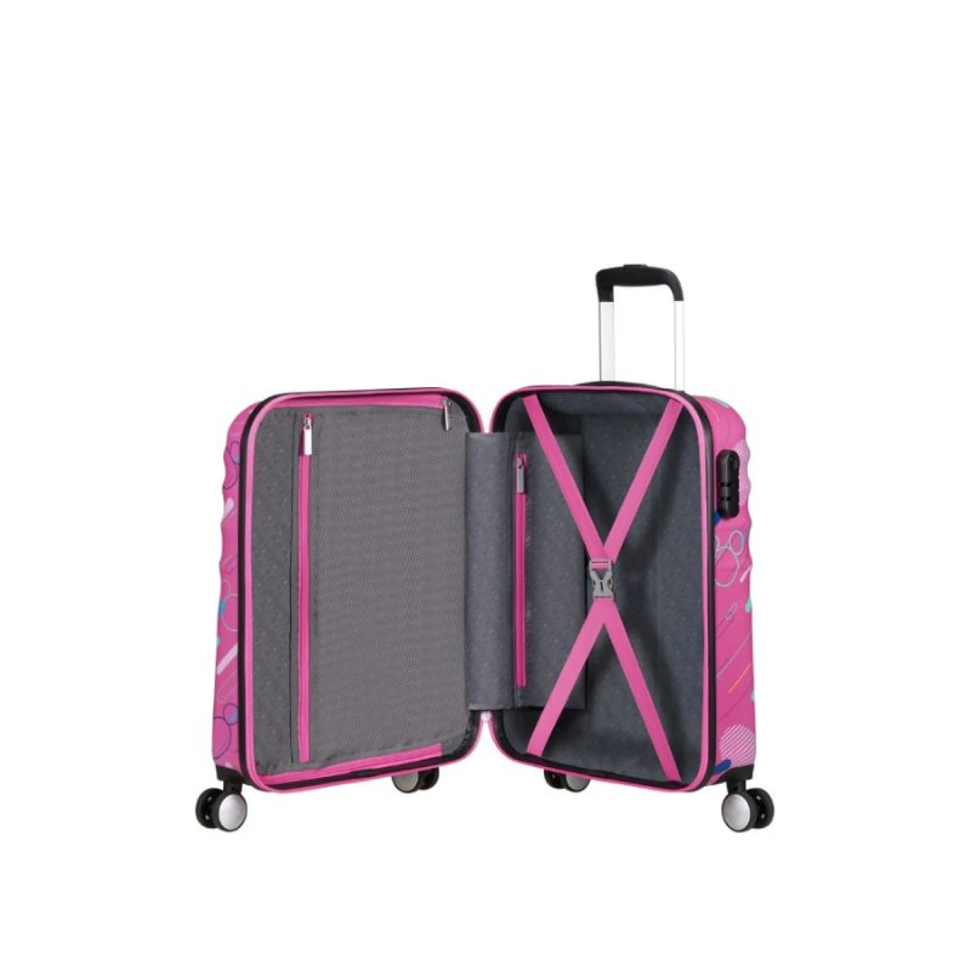 Travel Bag American Tourister Wavebreaker Dsiney Spinner (4 wheels) 55cm - Minnie