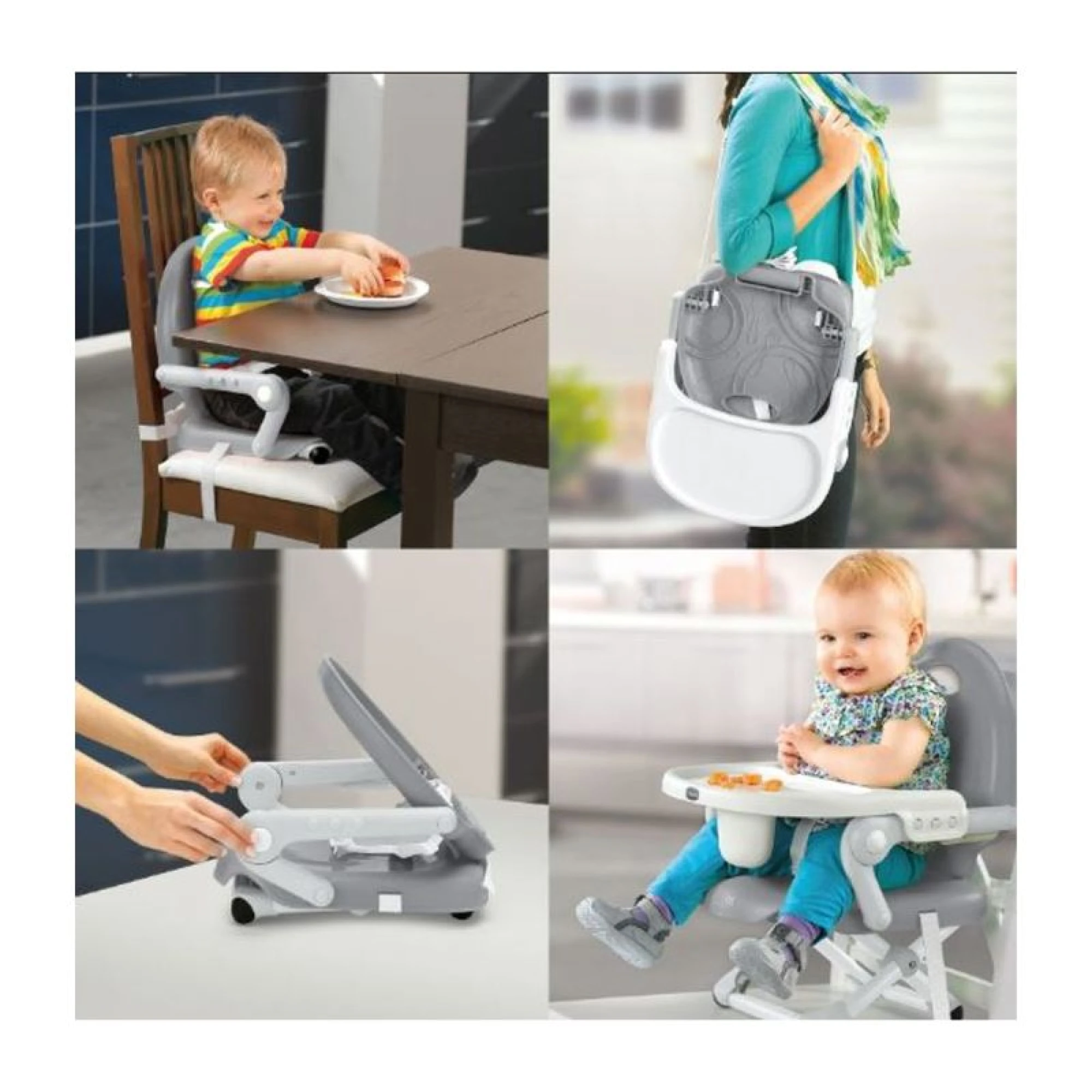 Pocket Snack Booster Seat/77 - Yellow