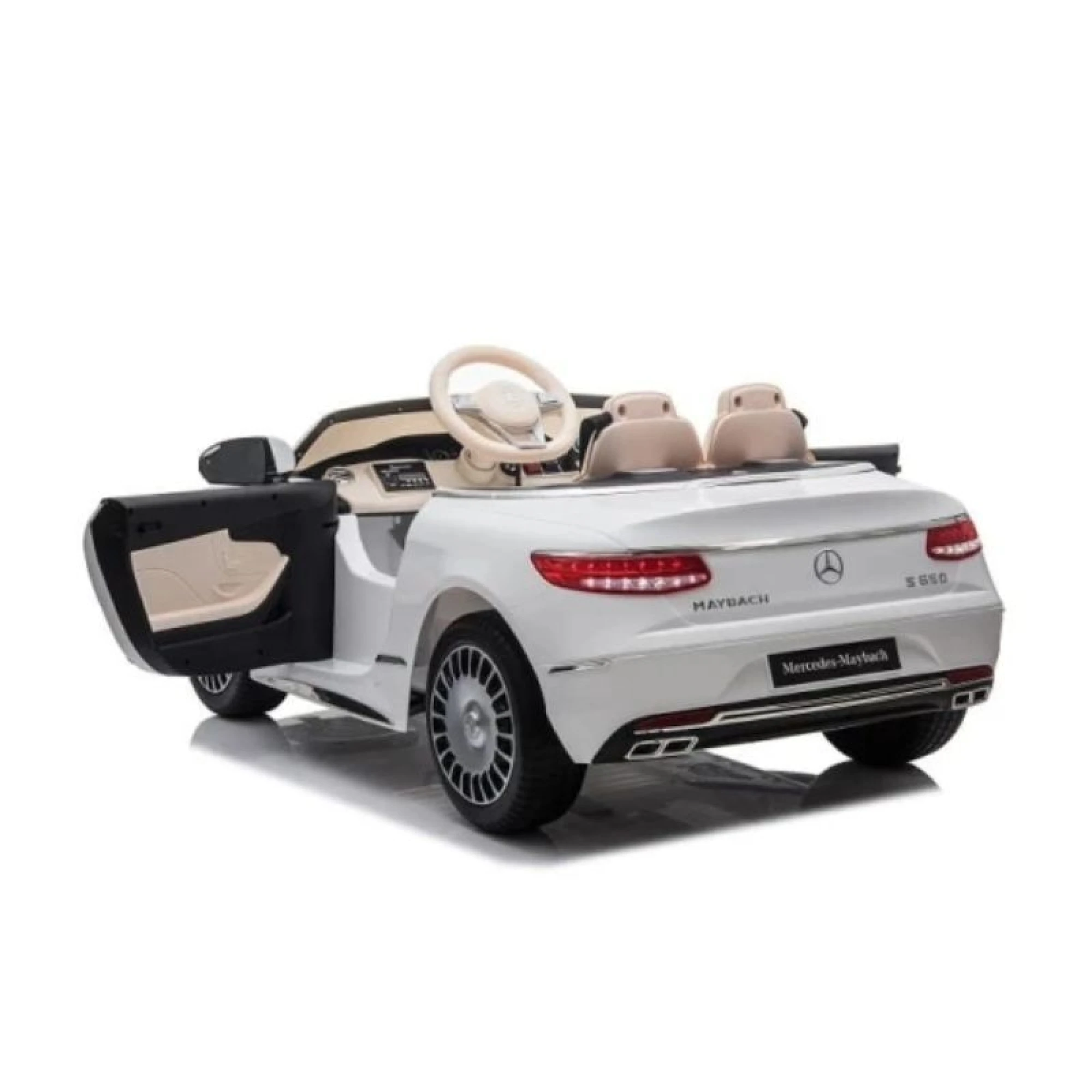 Kids Mercedes Maybach Electric Car - White