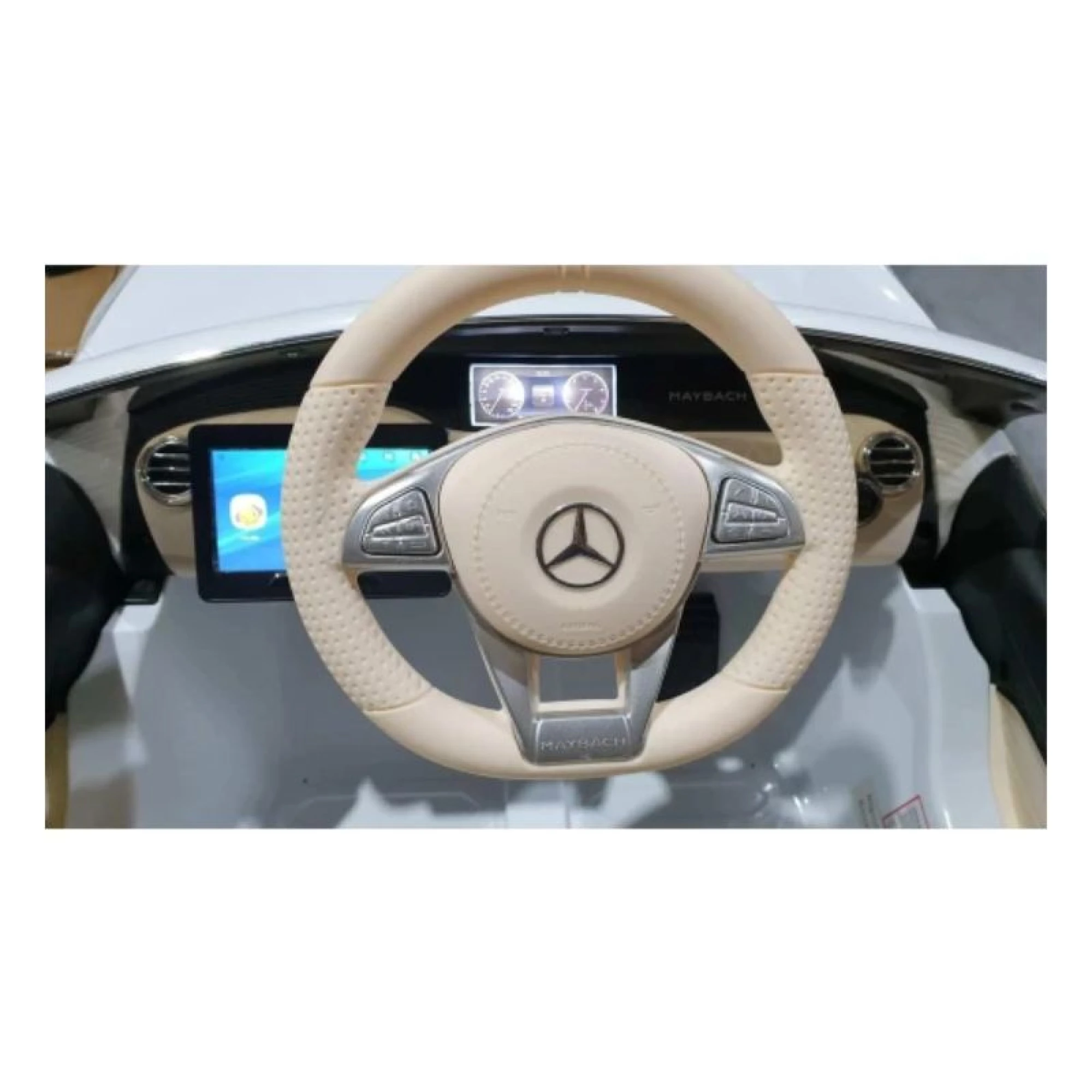 Kids Mercedes Maybach Electric Car - White