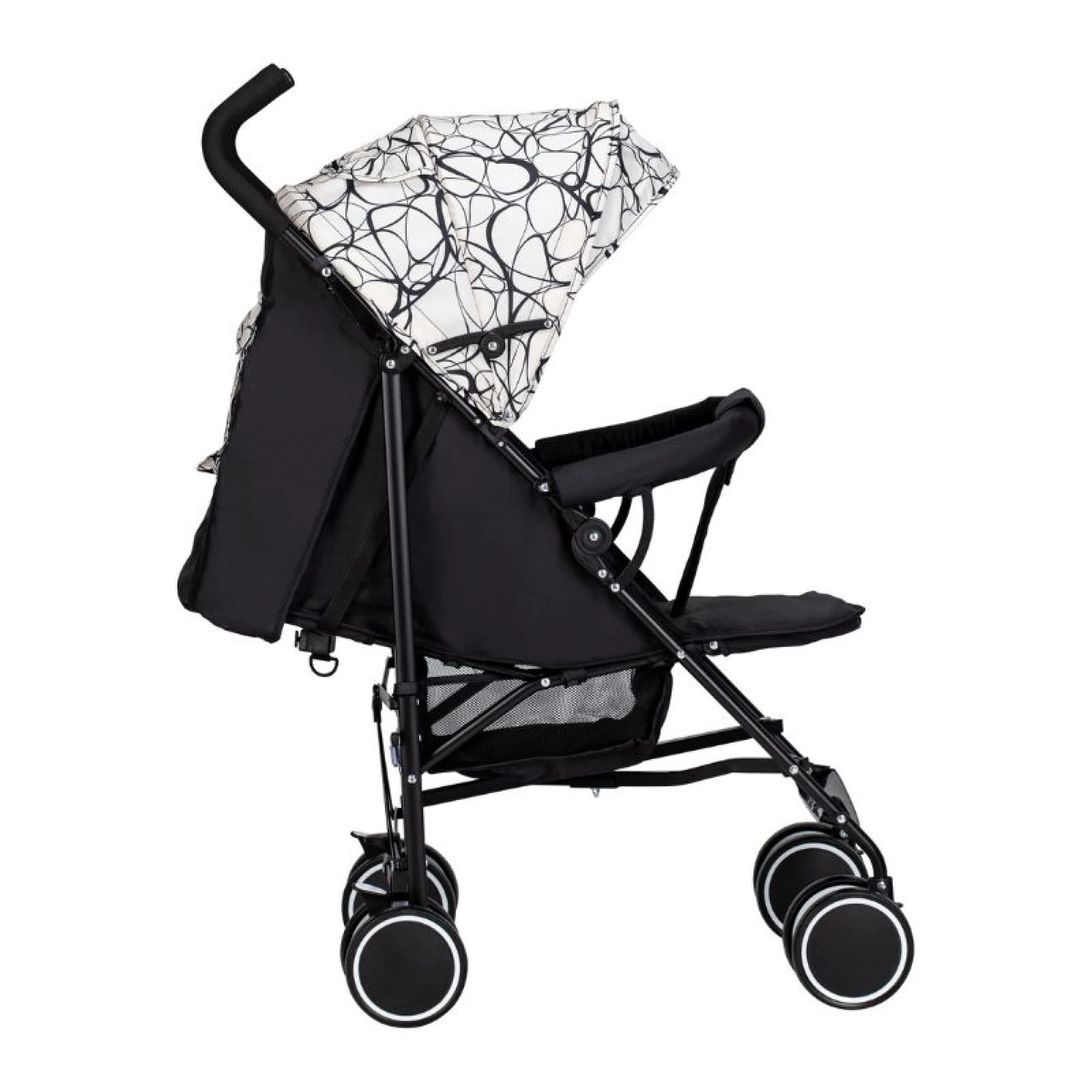 FreeOn Stroller Simple, black &amp; white circles