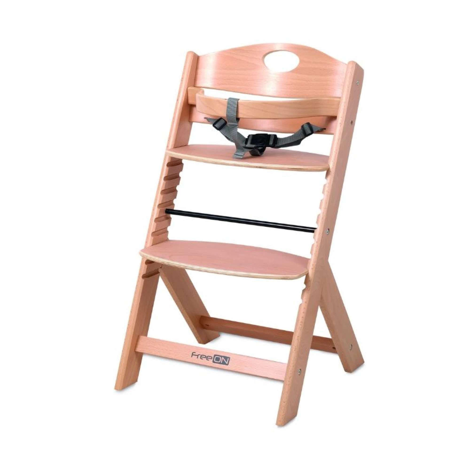 FreeOn Wooden high chair Chef, natural