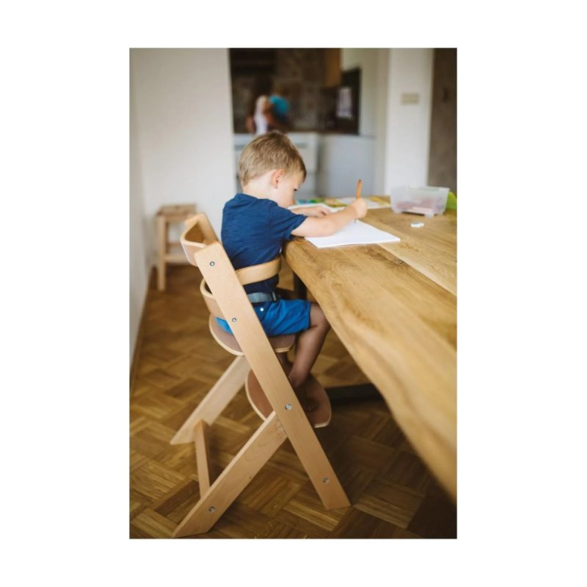 FreeOn Wooden high chair Chef, natural