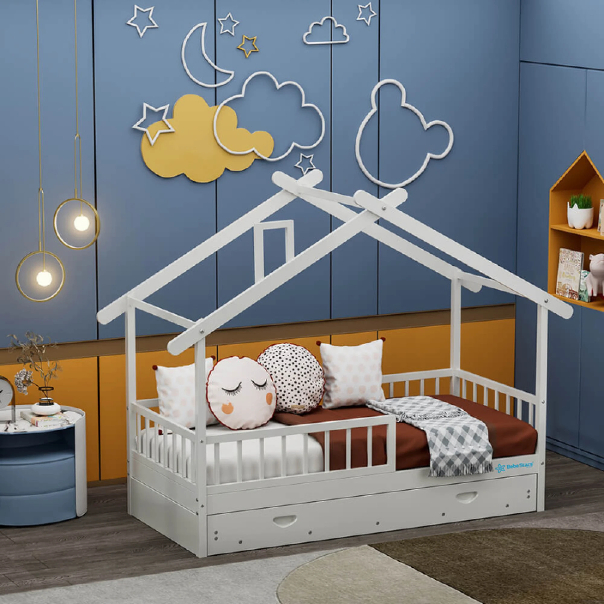 Bebe Stars Bed Moonlight Montessori