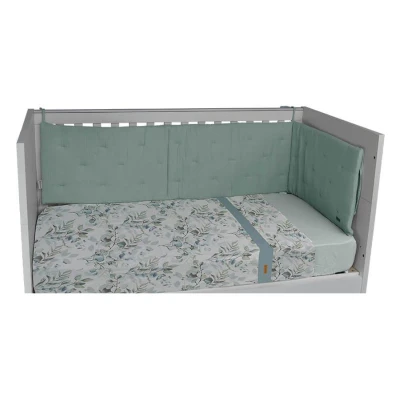 Bebe Stars Bumper Muslin Boho Mint