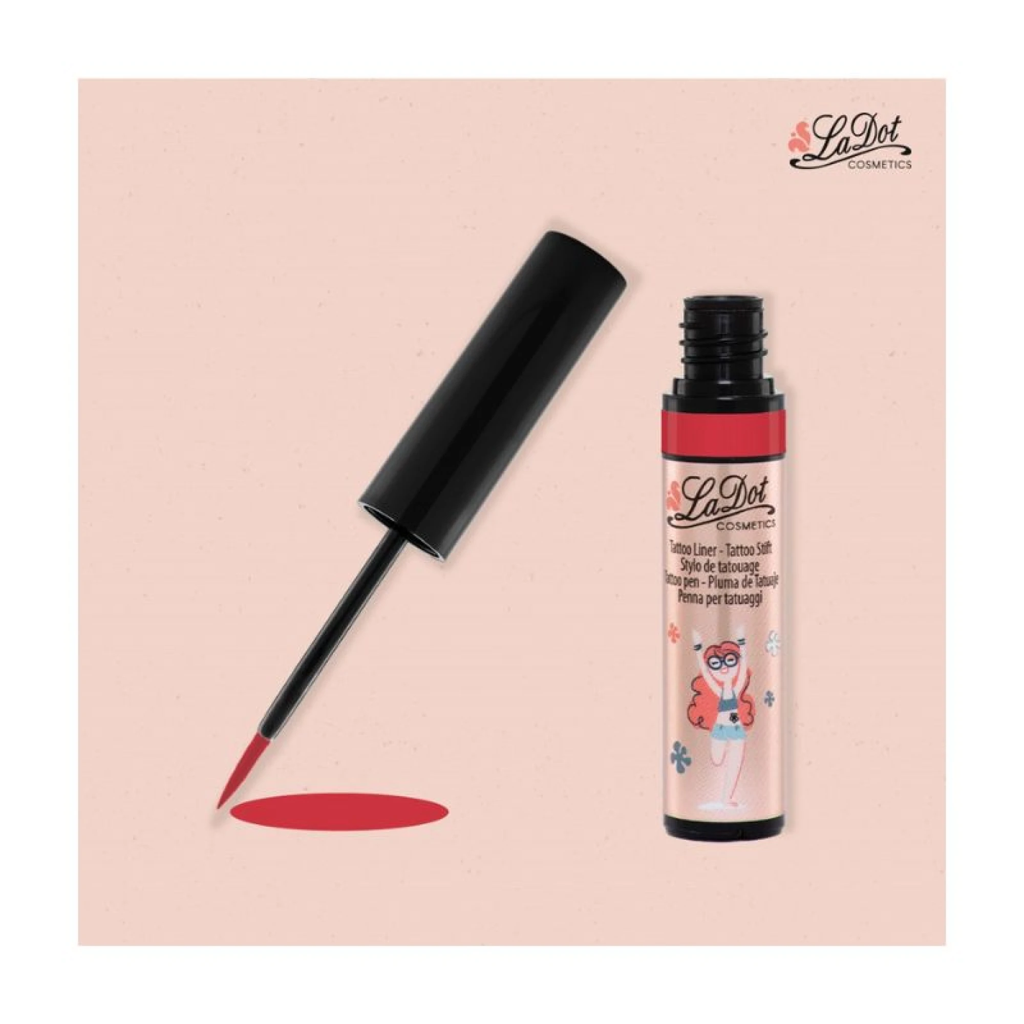 La Dot Cosmetics Tattoo Liner - Red