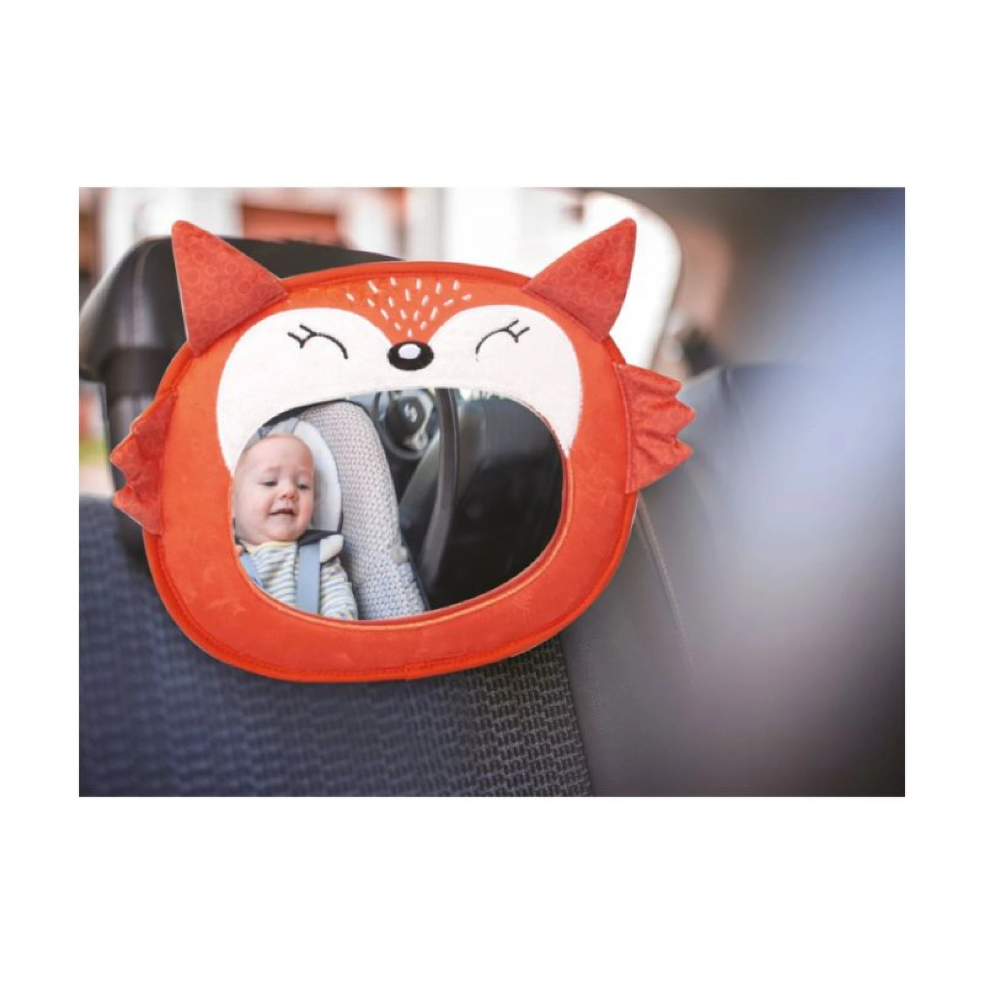 FreeOn Car mirror Plush Animals, Fox