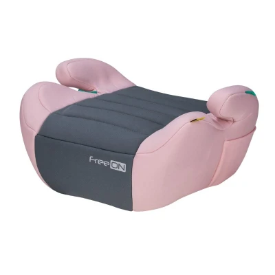 FreeOn Booster Comfy, i-Size 125 – 150 cm, pink&amp;gray